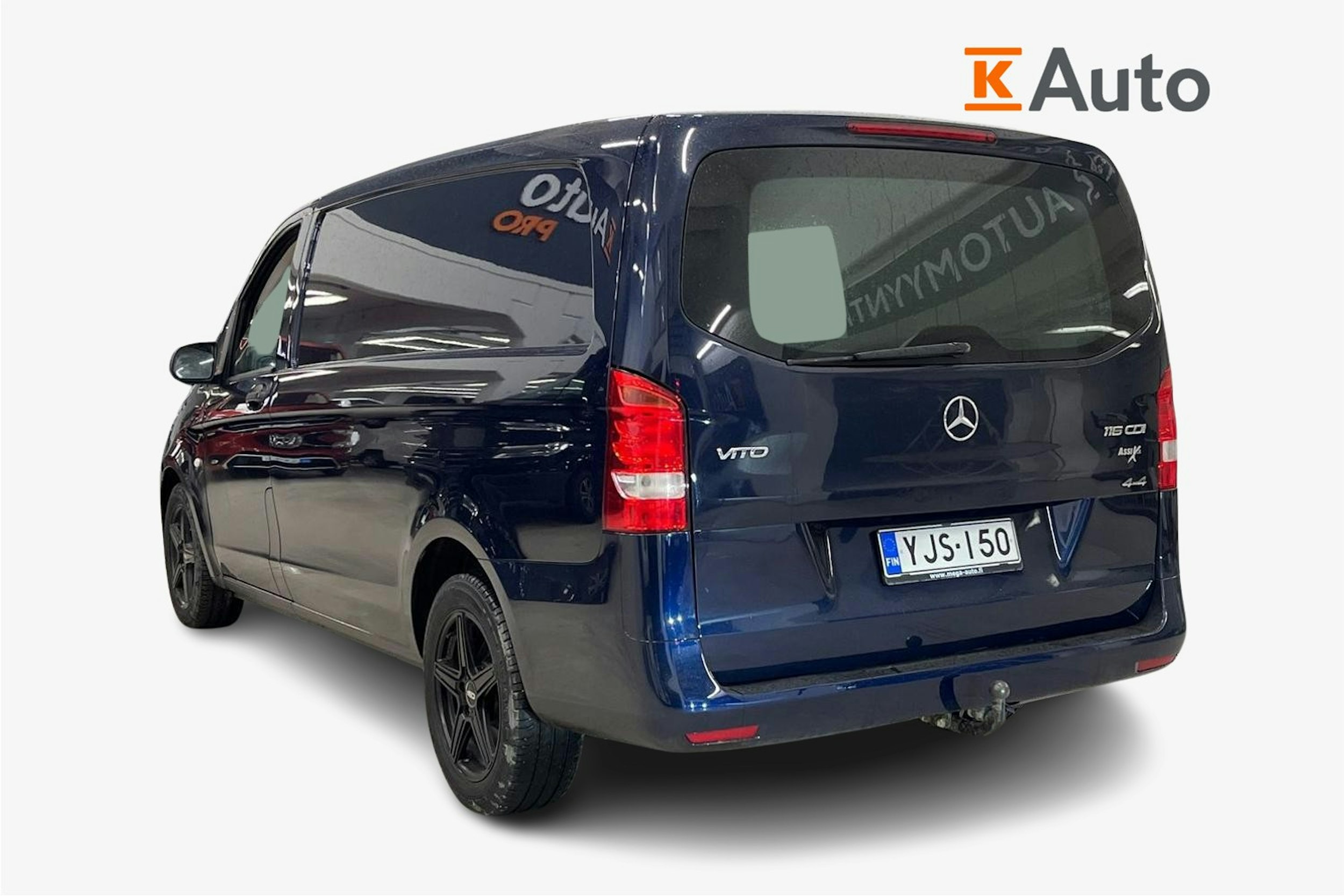 sininen Mercedes-Benz Vito 2018 kuva 2.