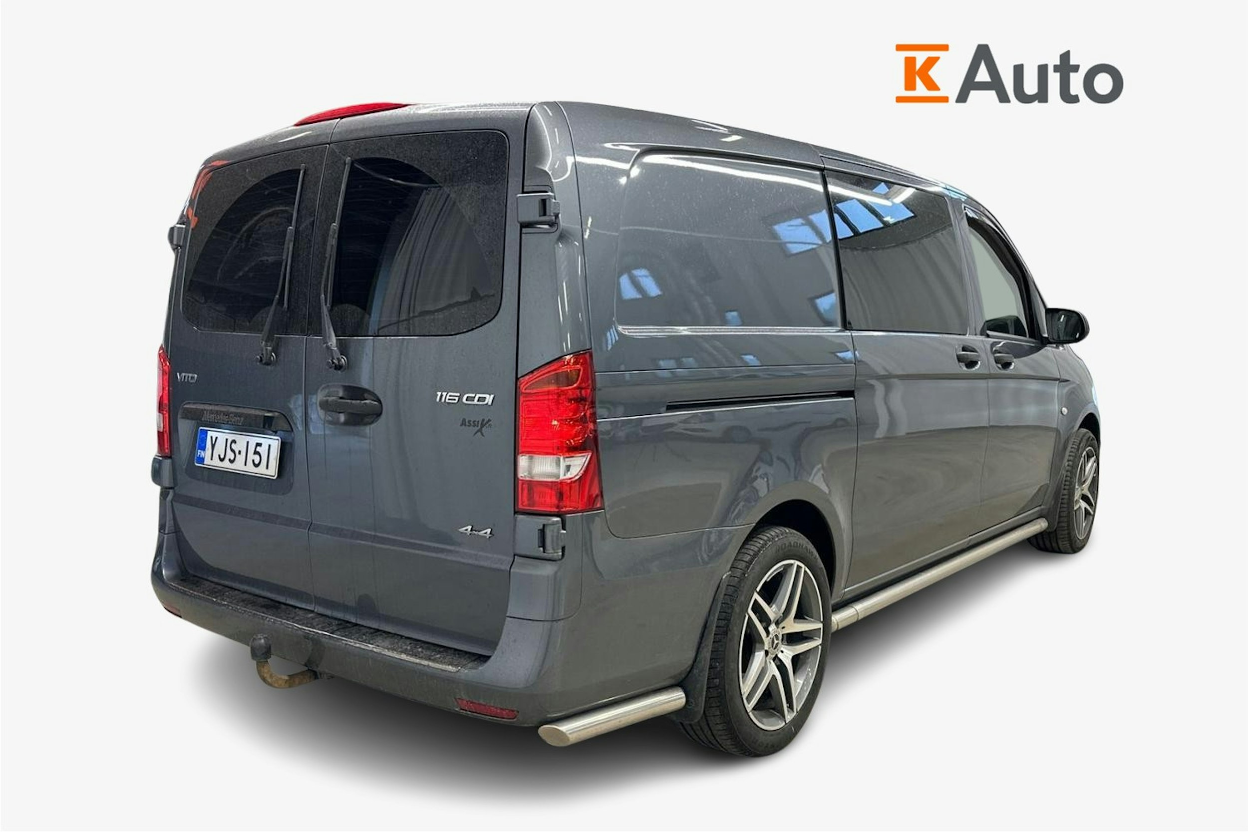 harmaa Mercedes-Benz Vito 2018 kuva 2.