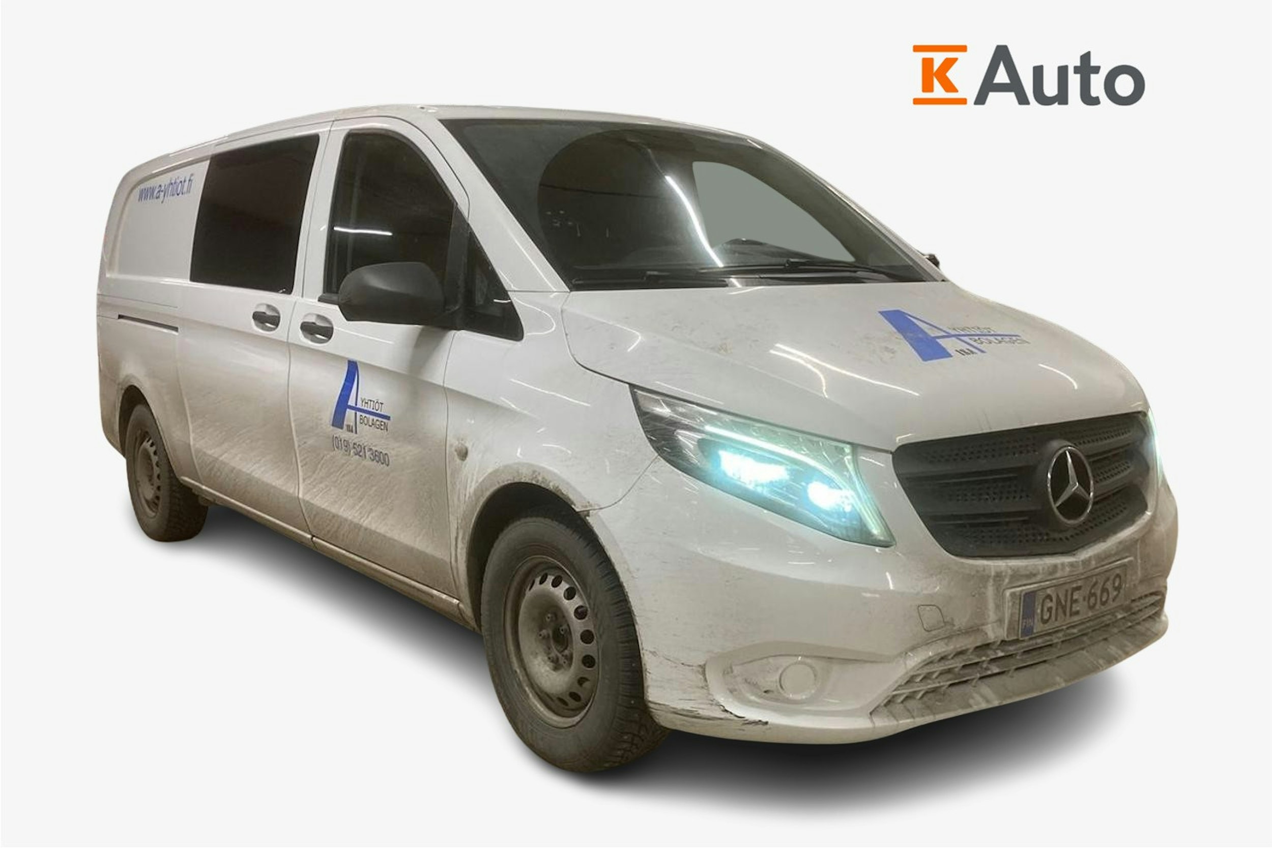 Valkoinen Mercedes-Benz VITO 2019 kuva 1.