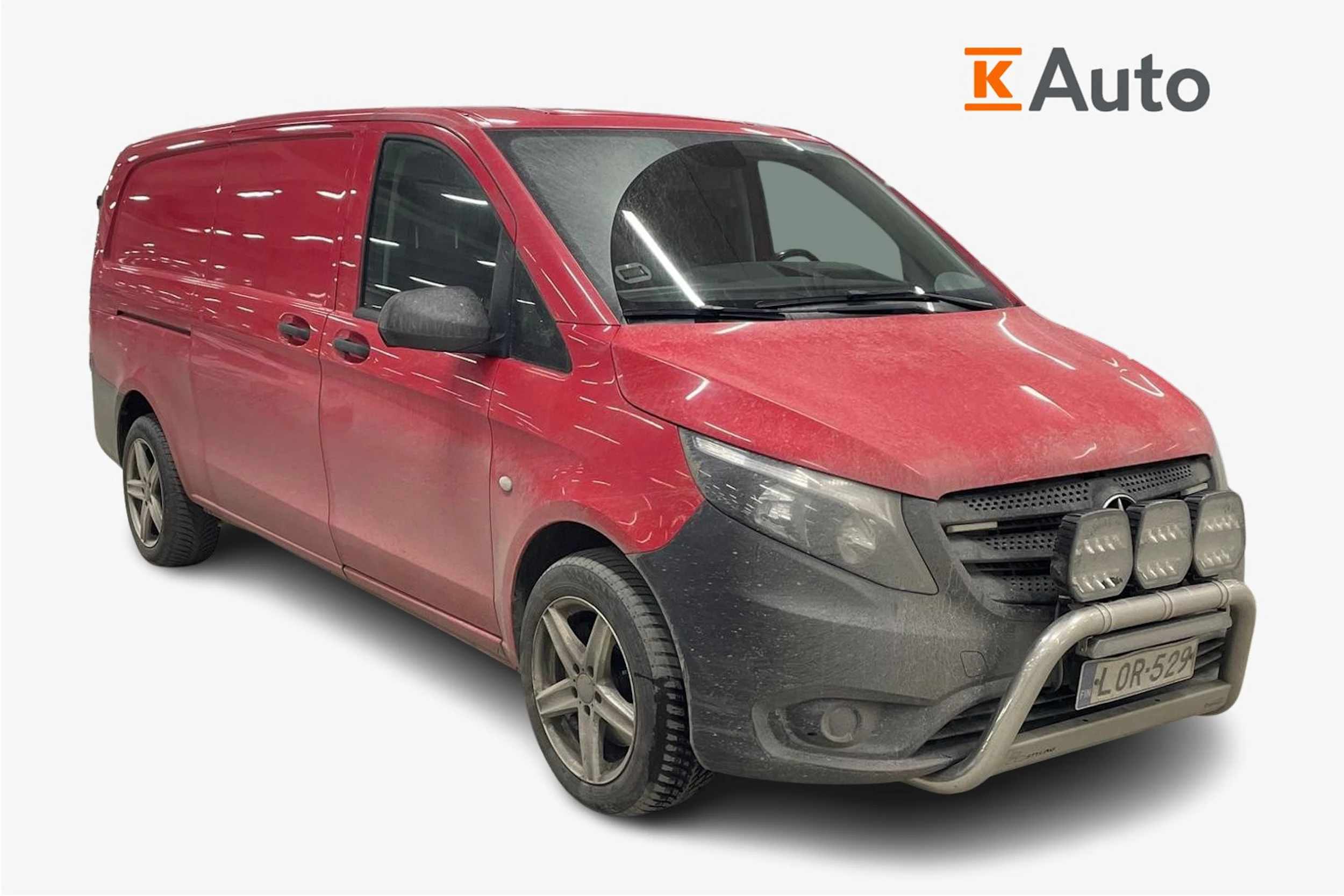 punainen Mercedes-Benz Vito 2019 kuva 1.