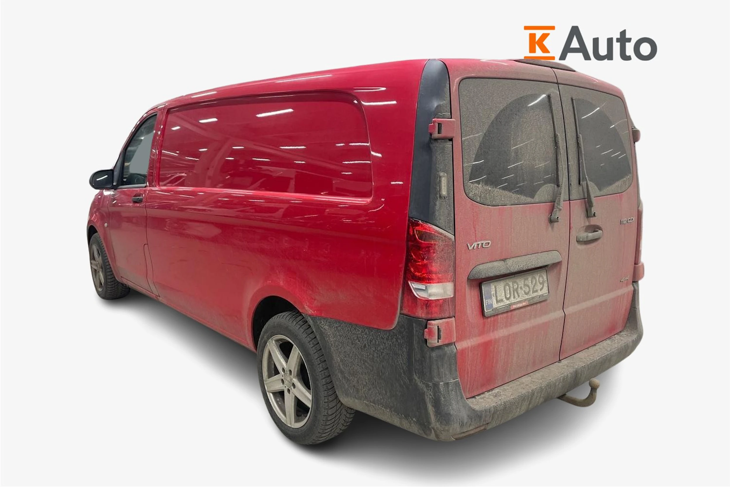 punainen Mercedes-Benz Vito 2019 kuva 2.