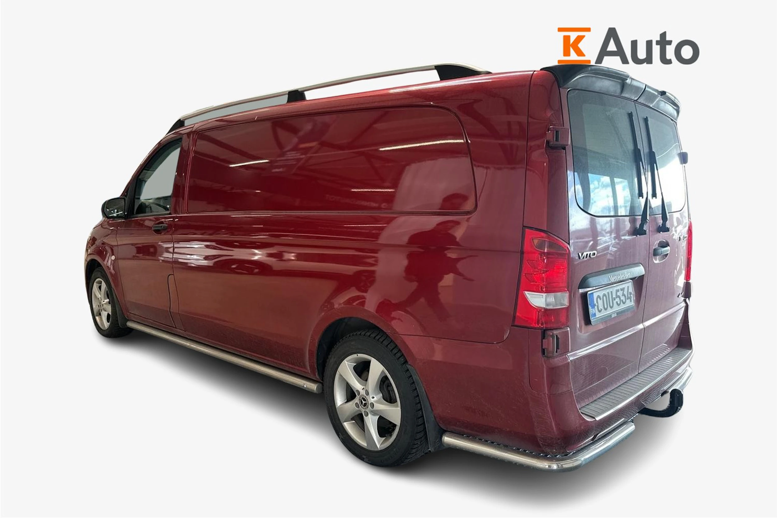 punainen Mercedes-Benz Vito 2020 kuva 2.