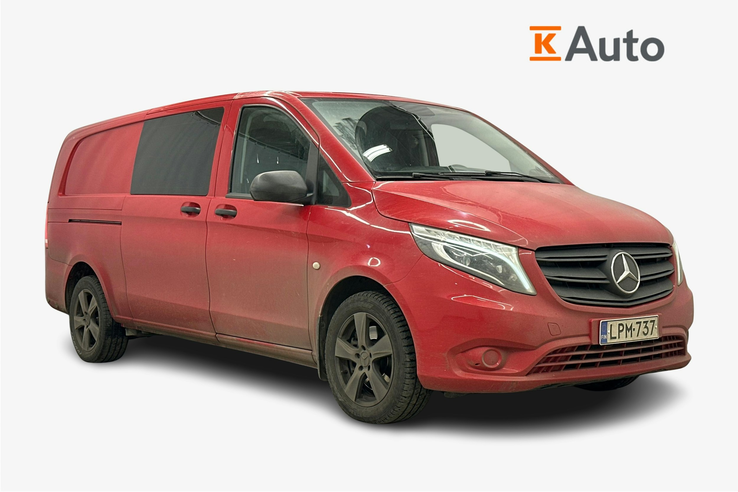 punainen Mercedes-Benz Vito 2020 kuva 1.