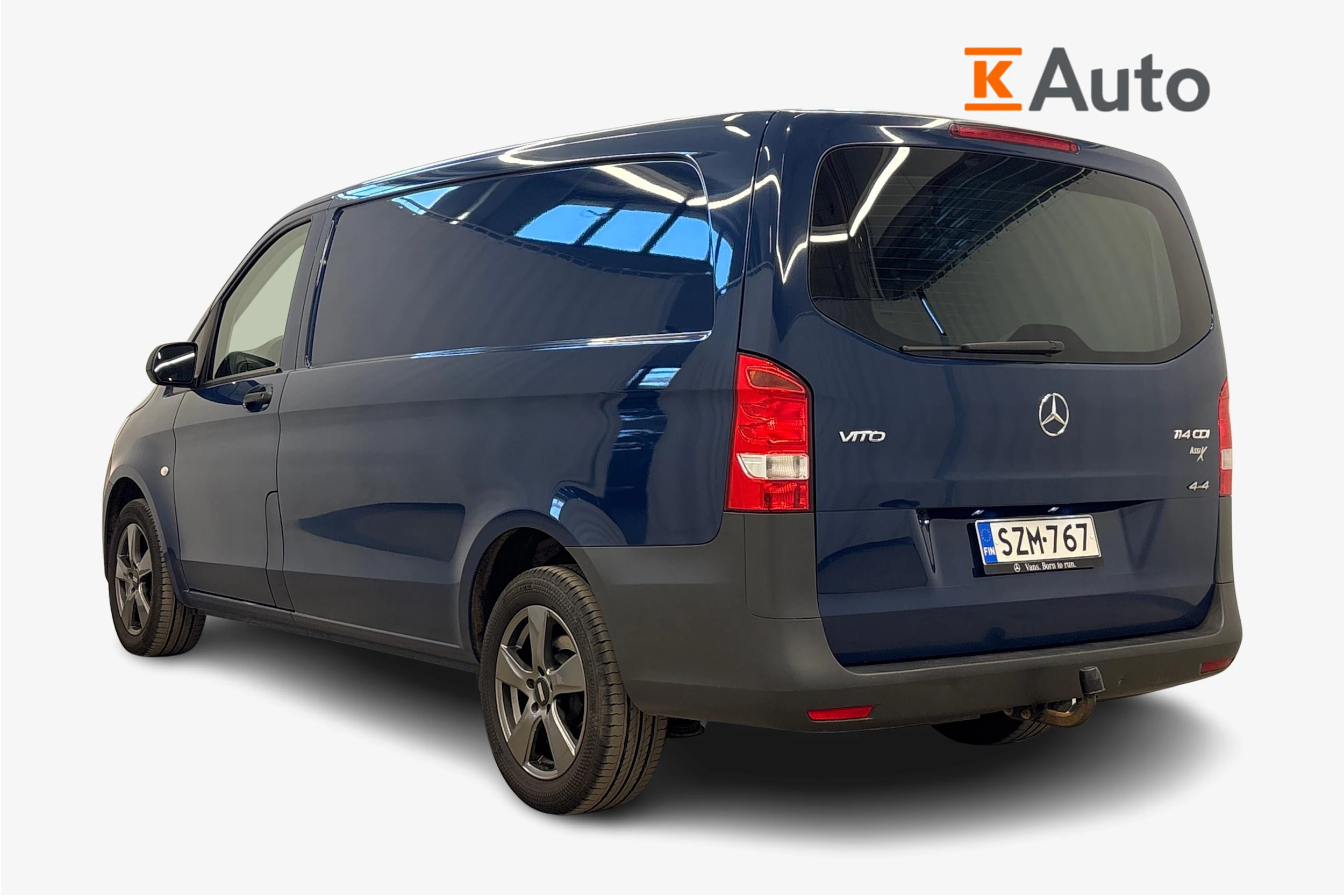 sininen Mercedes-Benz Vito 2020 kuva 2.