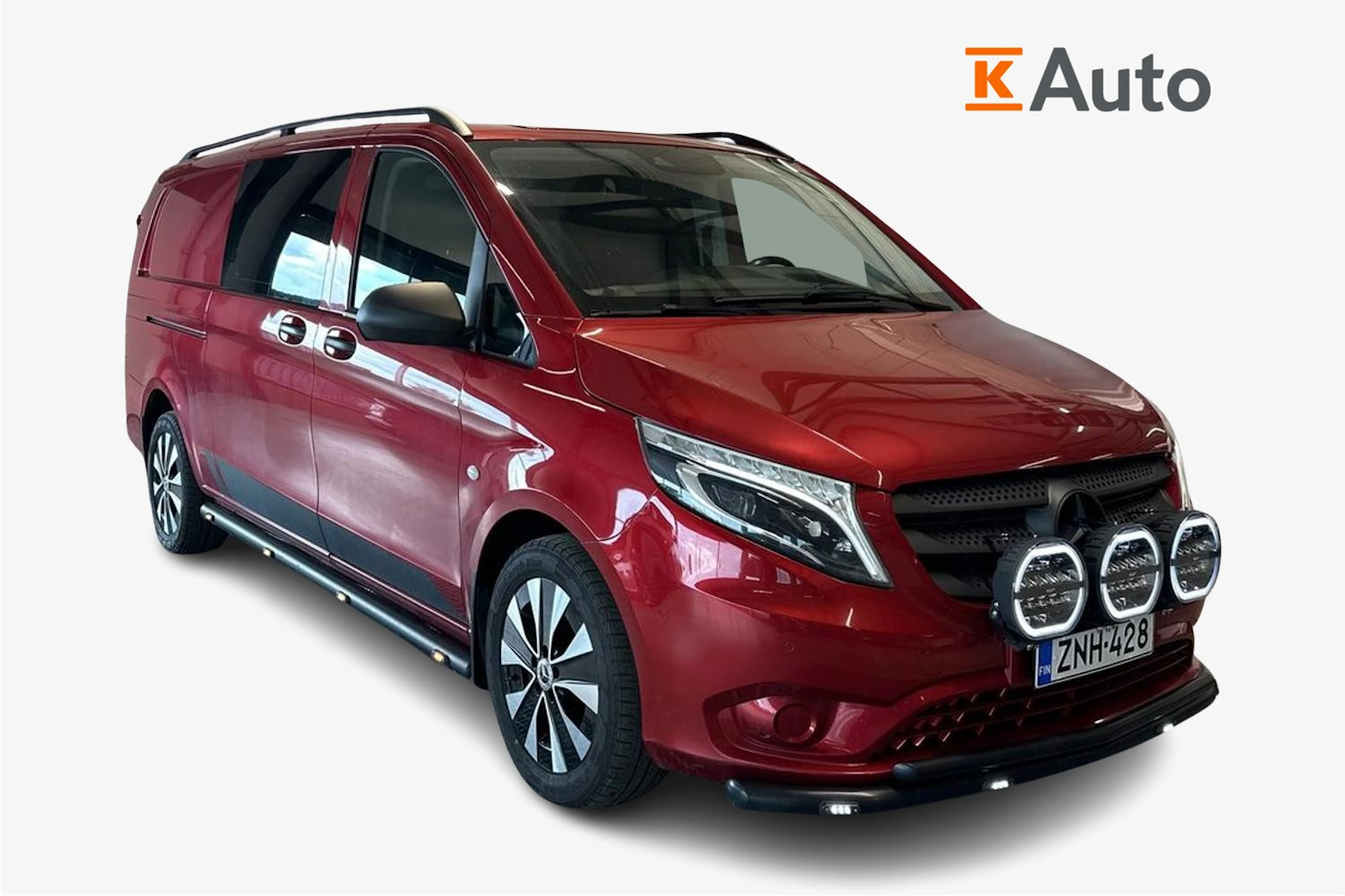 punainen Mercedes-Benz Vito 2020 kuva 1.