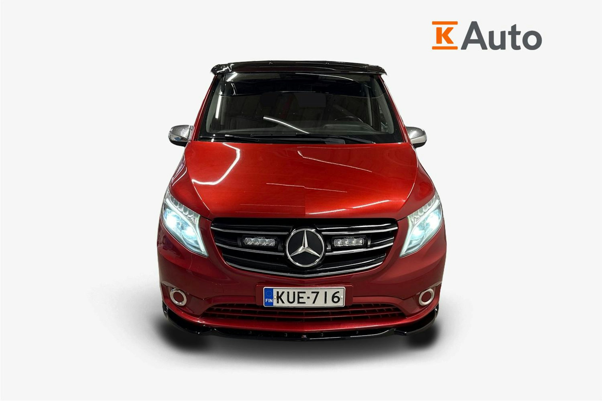 Punainen Mercedes-Benz VITO 2021 kuva 5.
