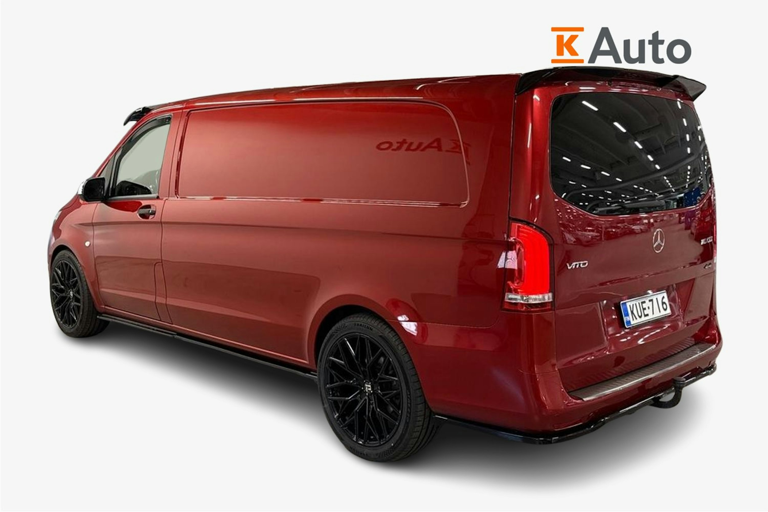 Punainen Mercedes-Benz VITO 2021 kuva 6.