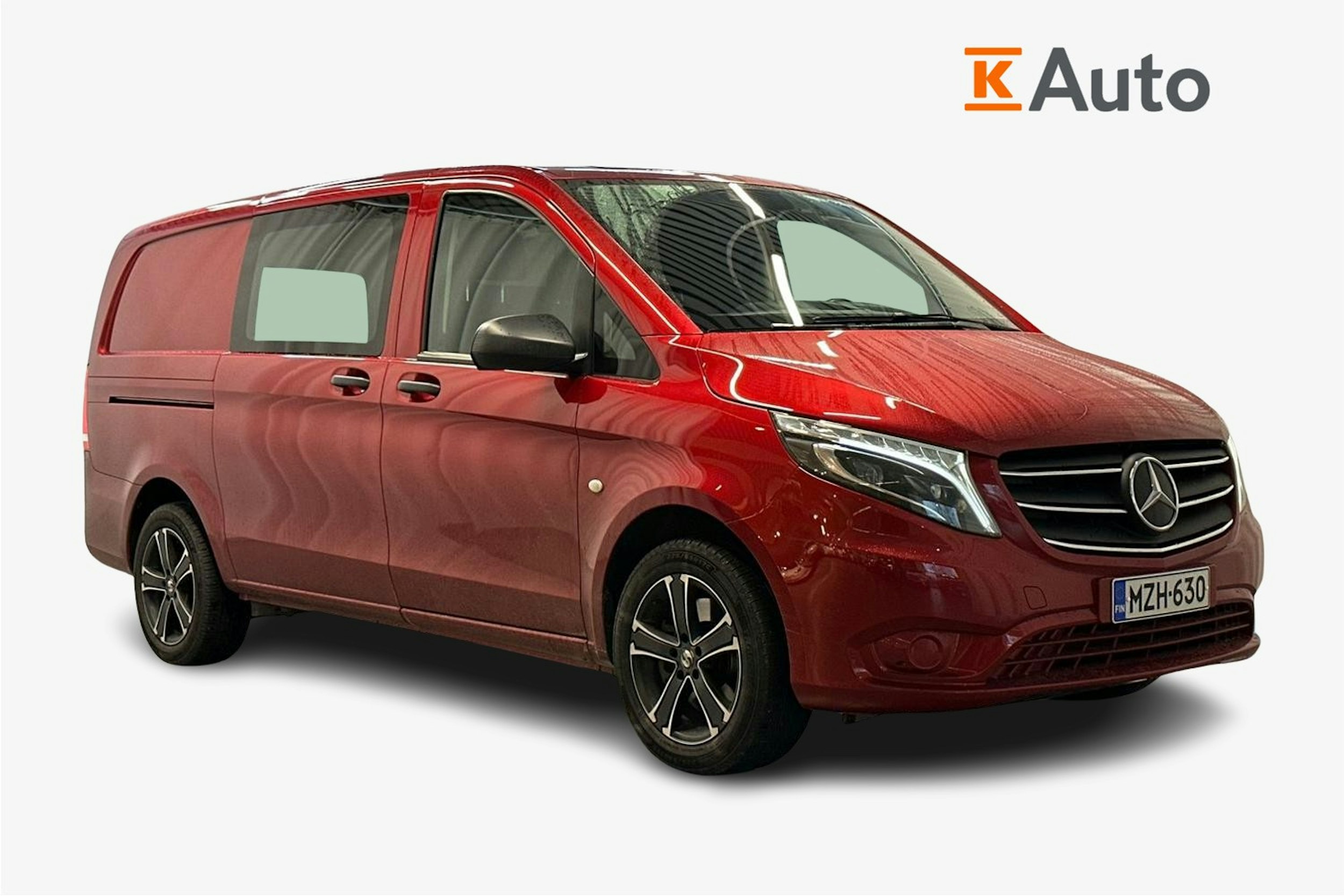 punainen Mercedes-Benz Vito 2021 kuva 1.