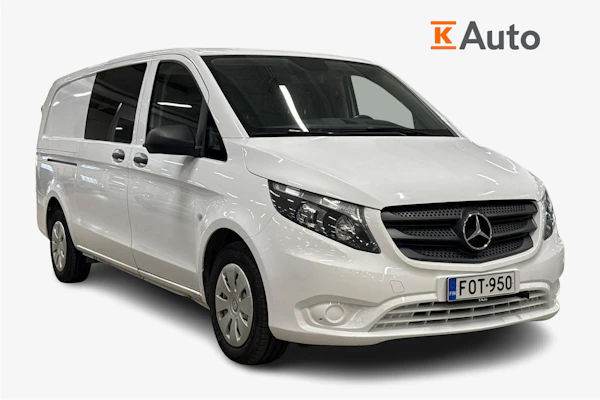Mercedes-Benz Vito 110CDI Pitkä A3 Worker | Tähänkin autoon saatavilla lisäturva!