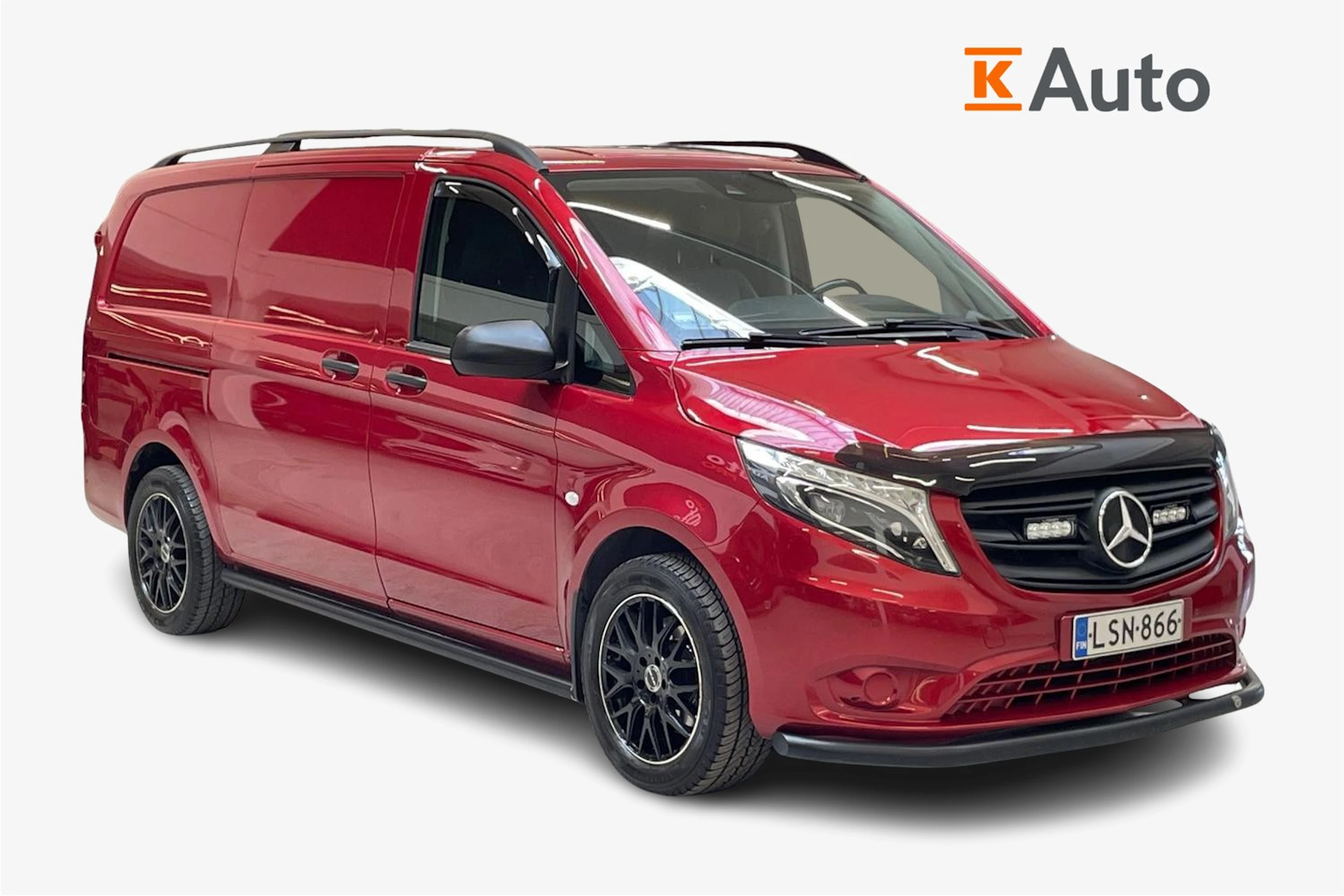 punainen Mercedes-Benz Vito 2022 kuva 1.