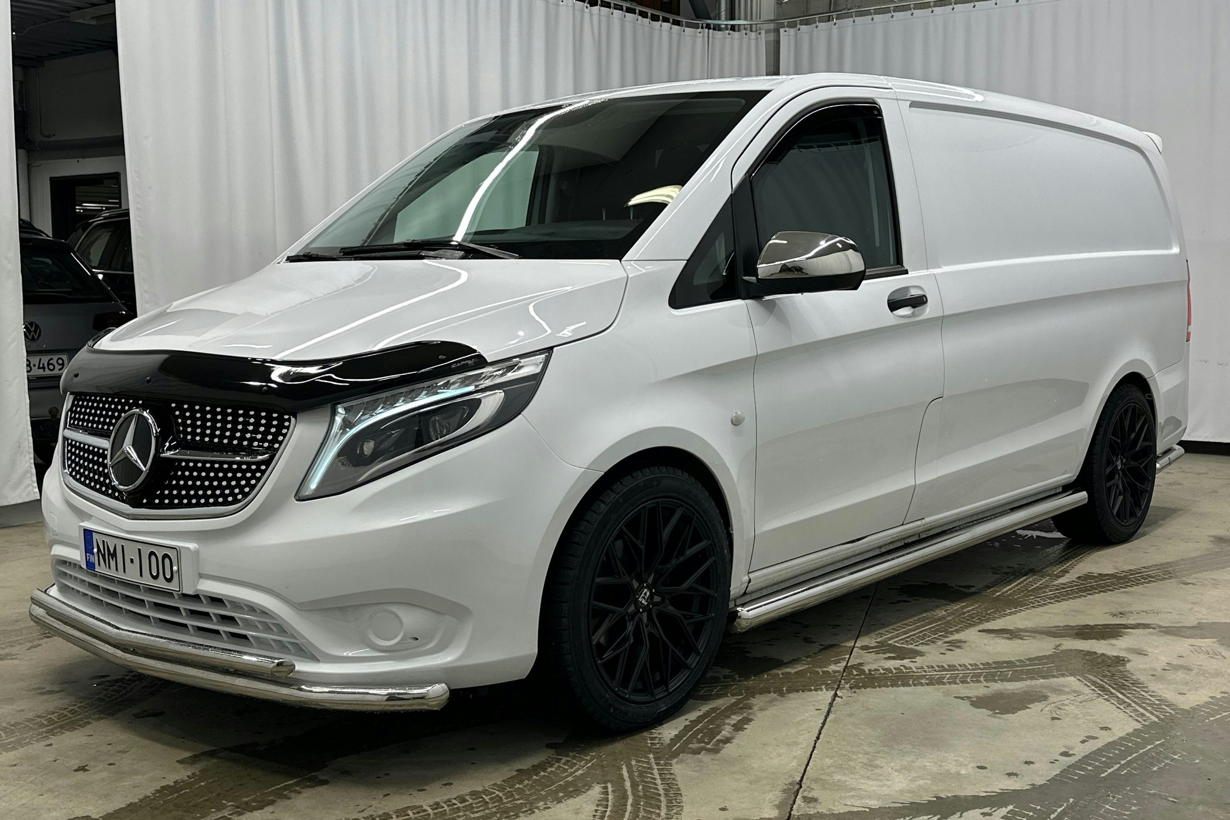 valkoinen Mercedes-Benz Vito 2022 kuva 8.