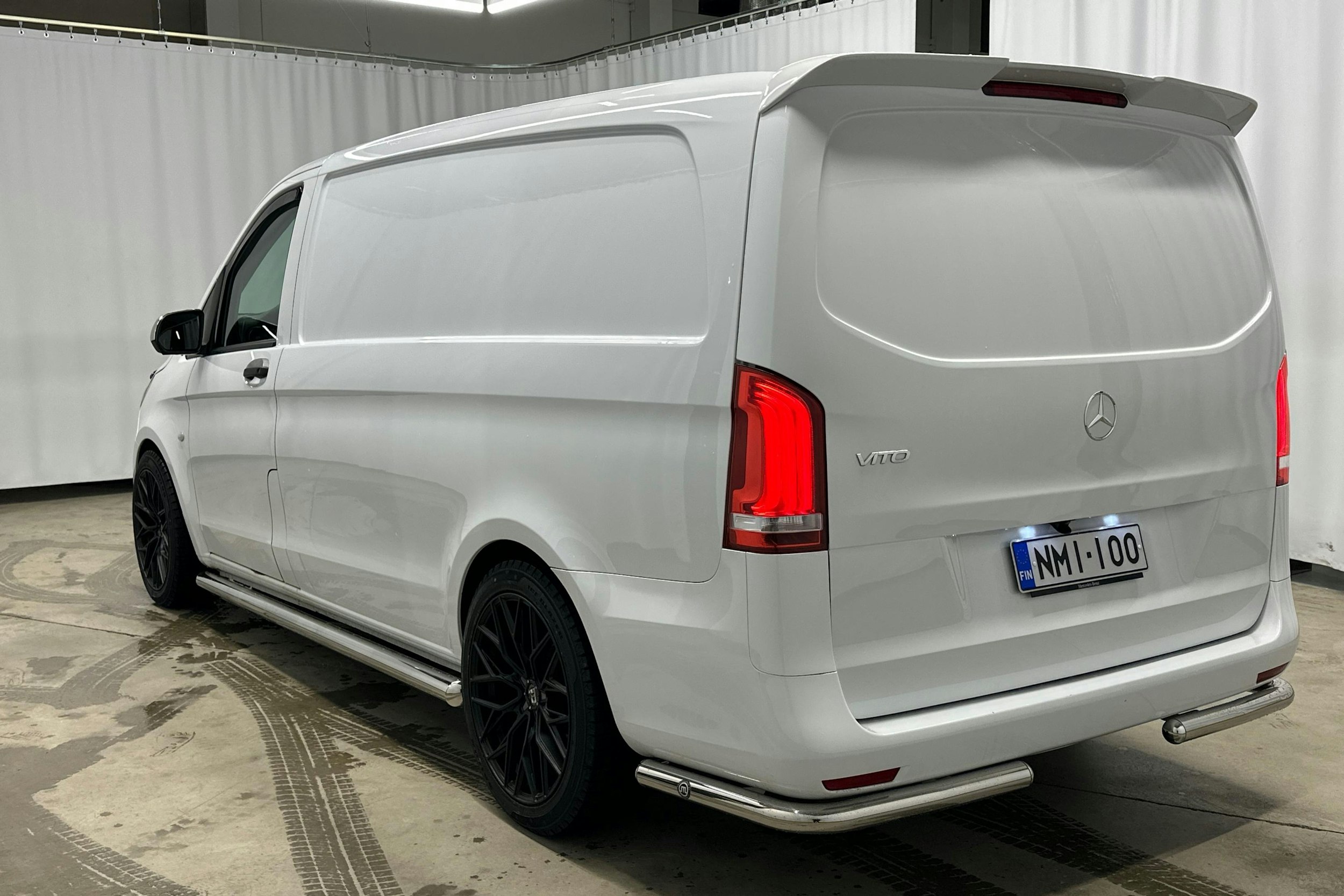 valkoinen Mercedes-Benz Vito 2022 kuva 9.