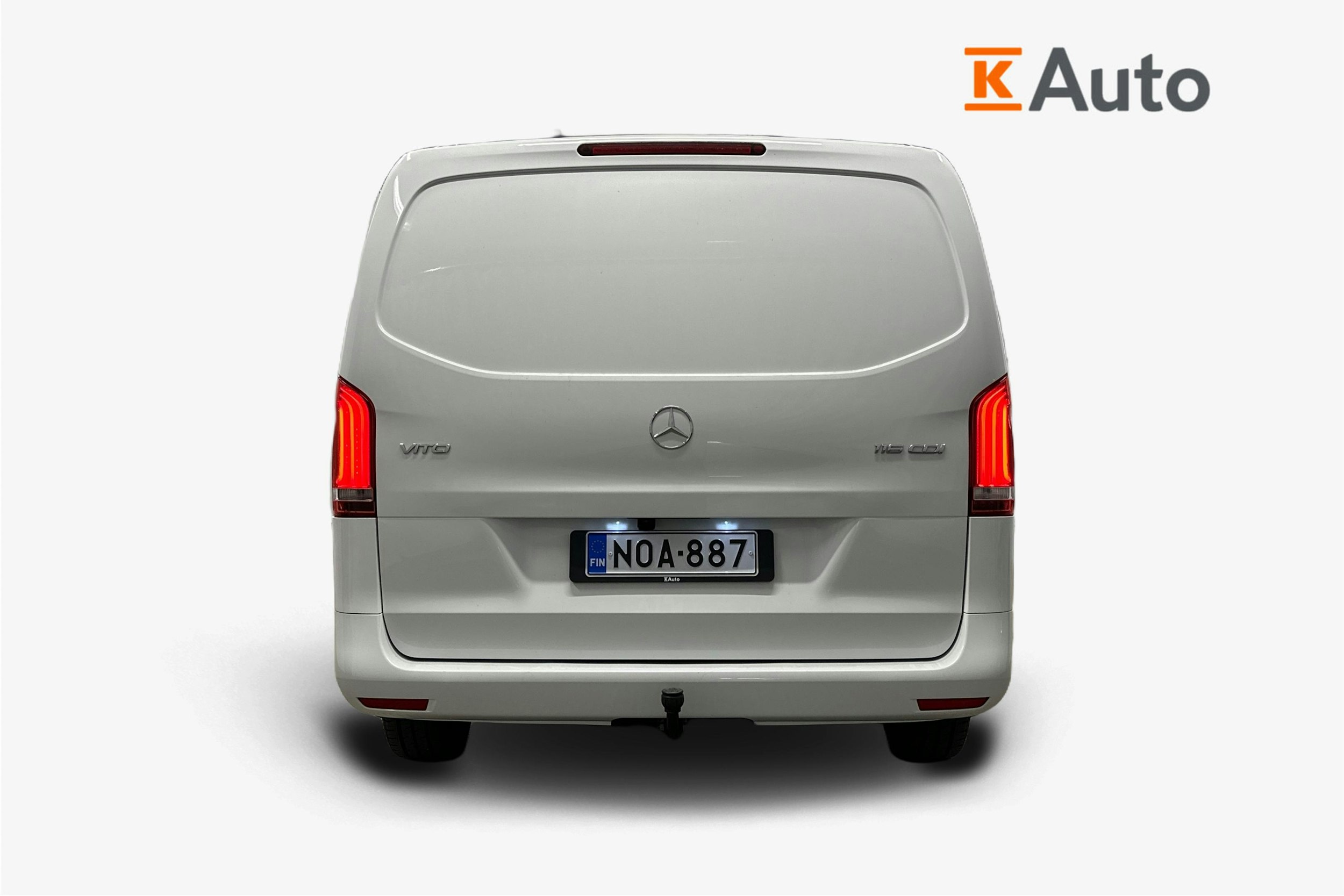 valkoinen Mercedes-Benz Vito 2022 kuva 3.