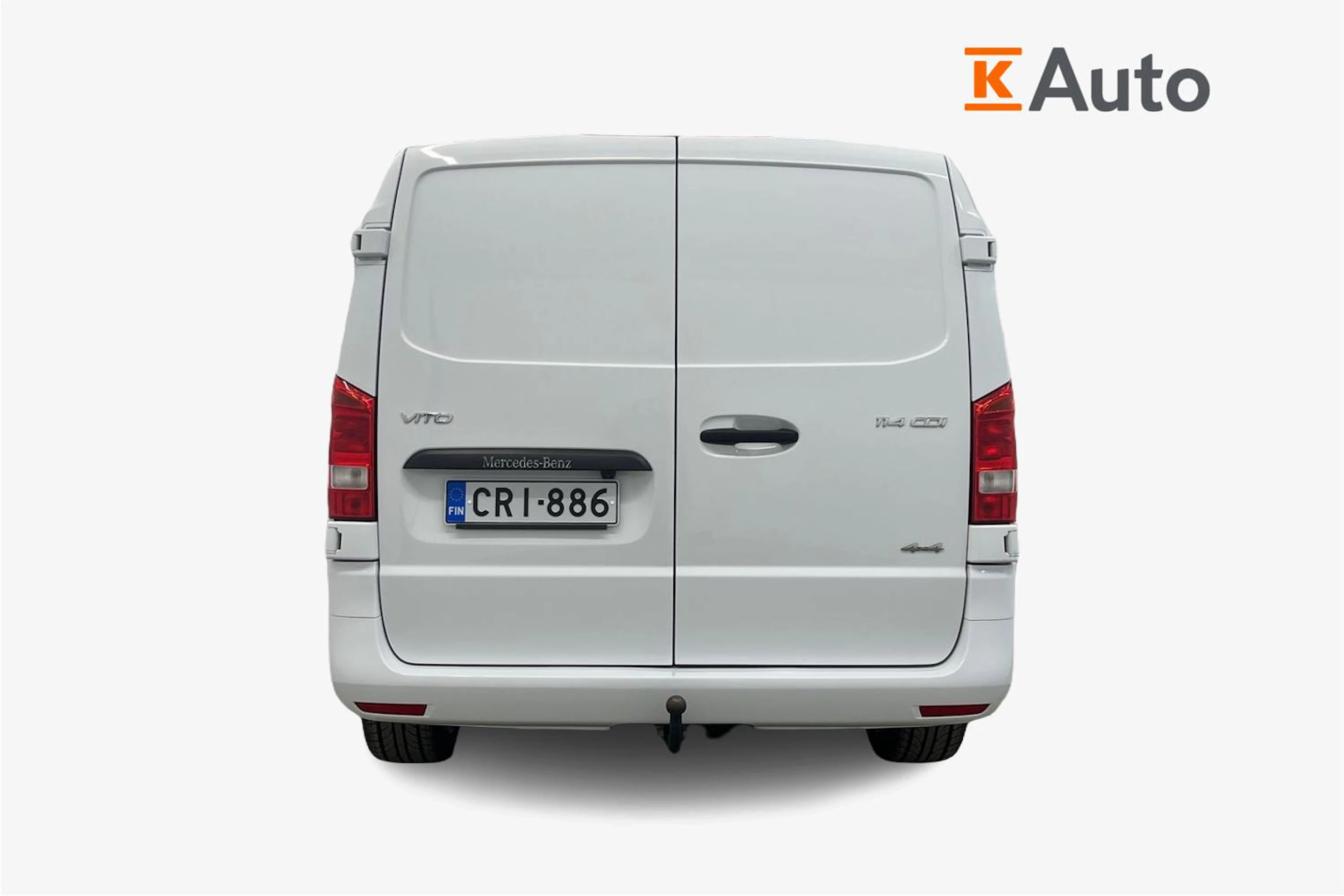 valkoinen Mercedes-Benz Vito 2023 kuva 4.