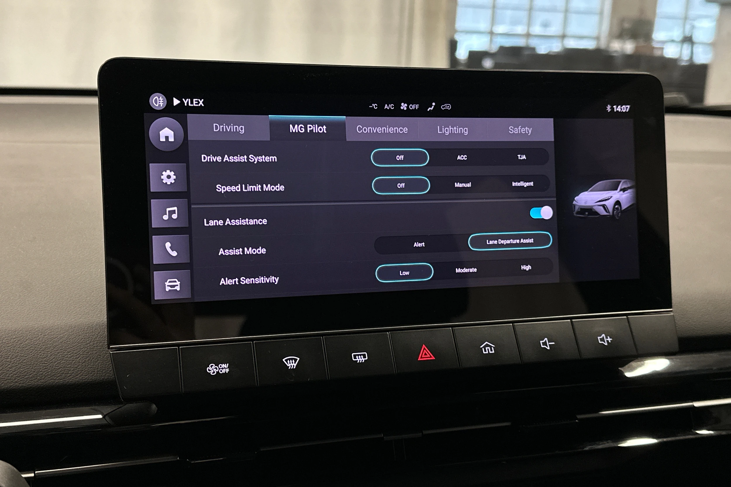harmaa MG MG4 2023 kuva 20.