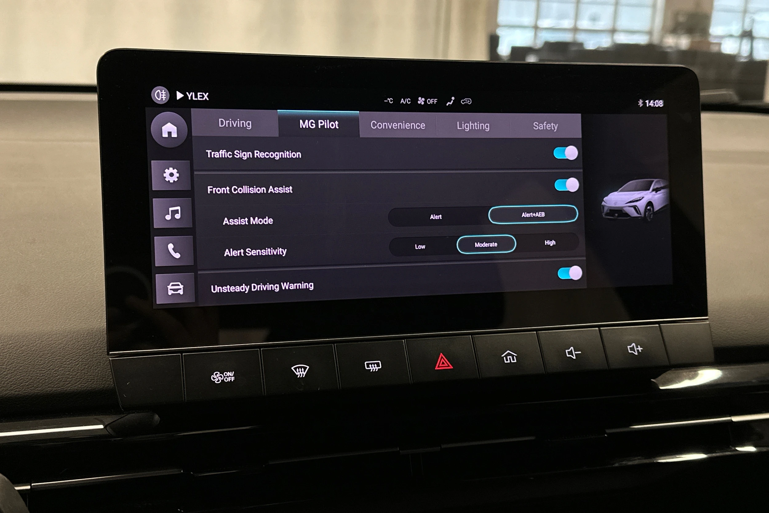 harmaa MG MG4 2023 kuva 21.
