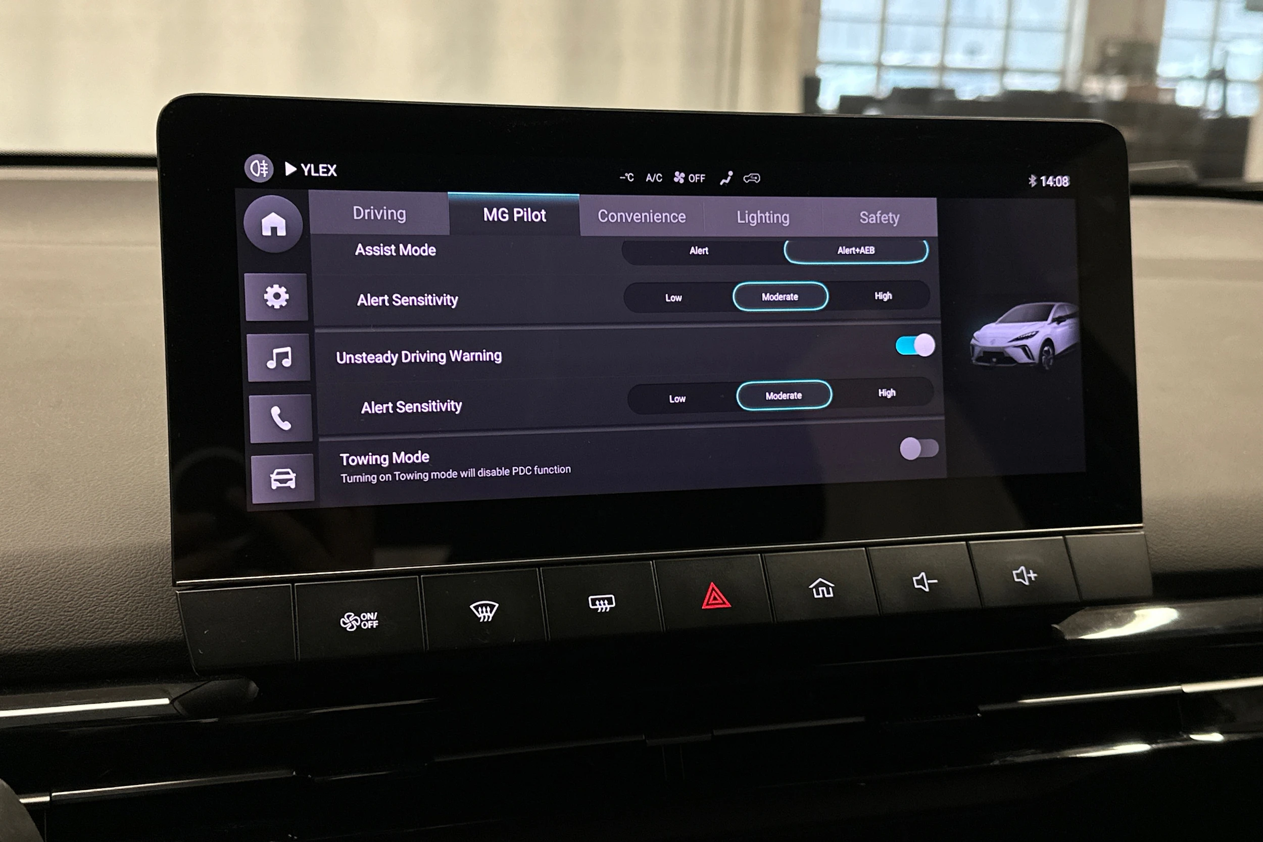 harmaa MG MG4 2023 kuva 22.