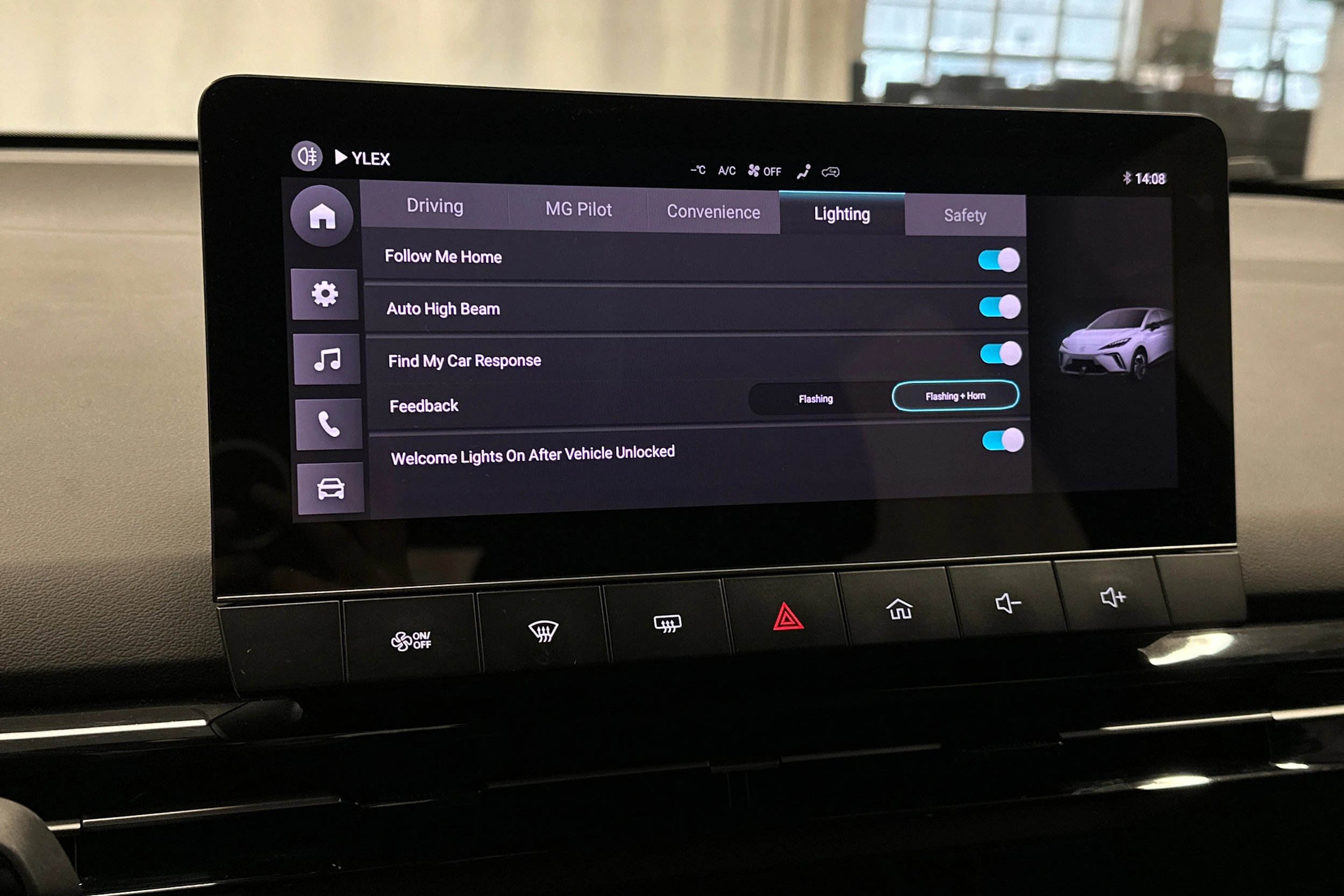 harmaa MG MG4 2023 kuva 23.