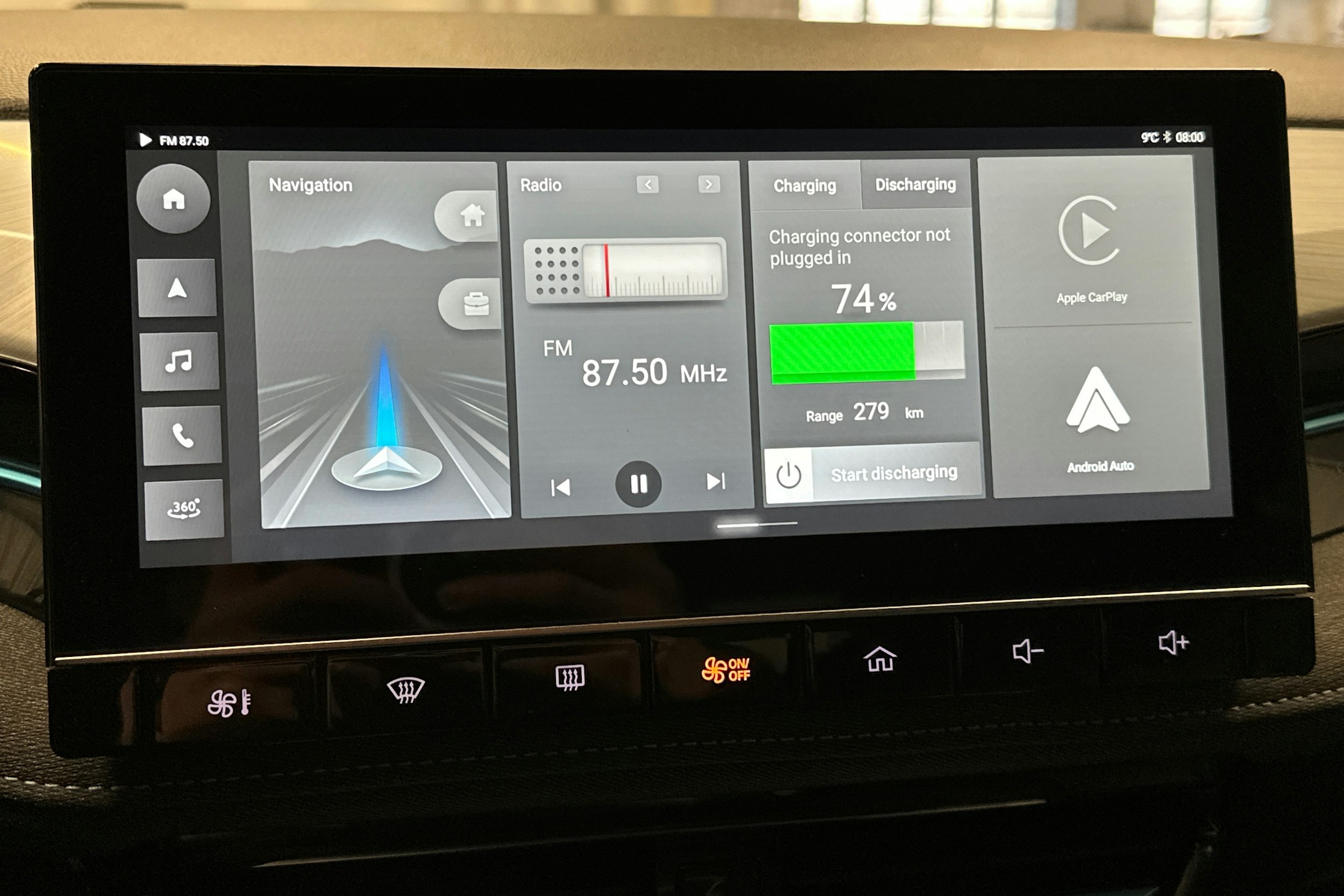 harmaa MG MG5 2022 kuva 22.