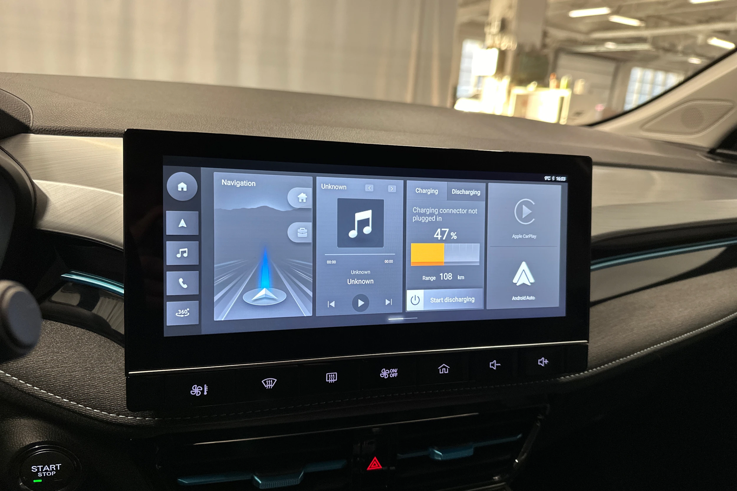 harmaa MG MG5 2022 kuva 17.