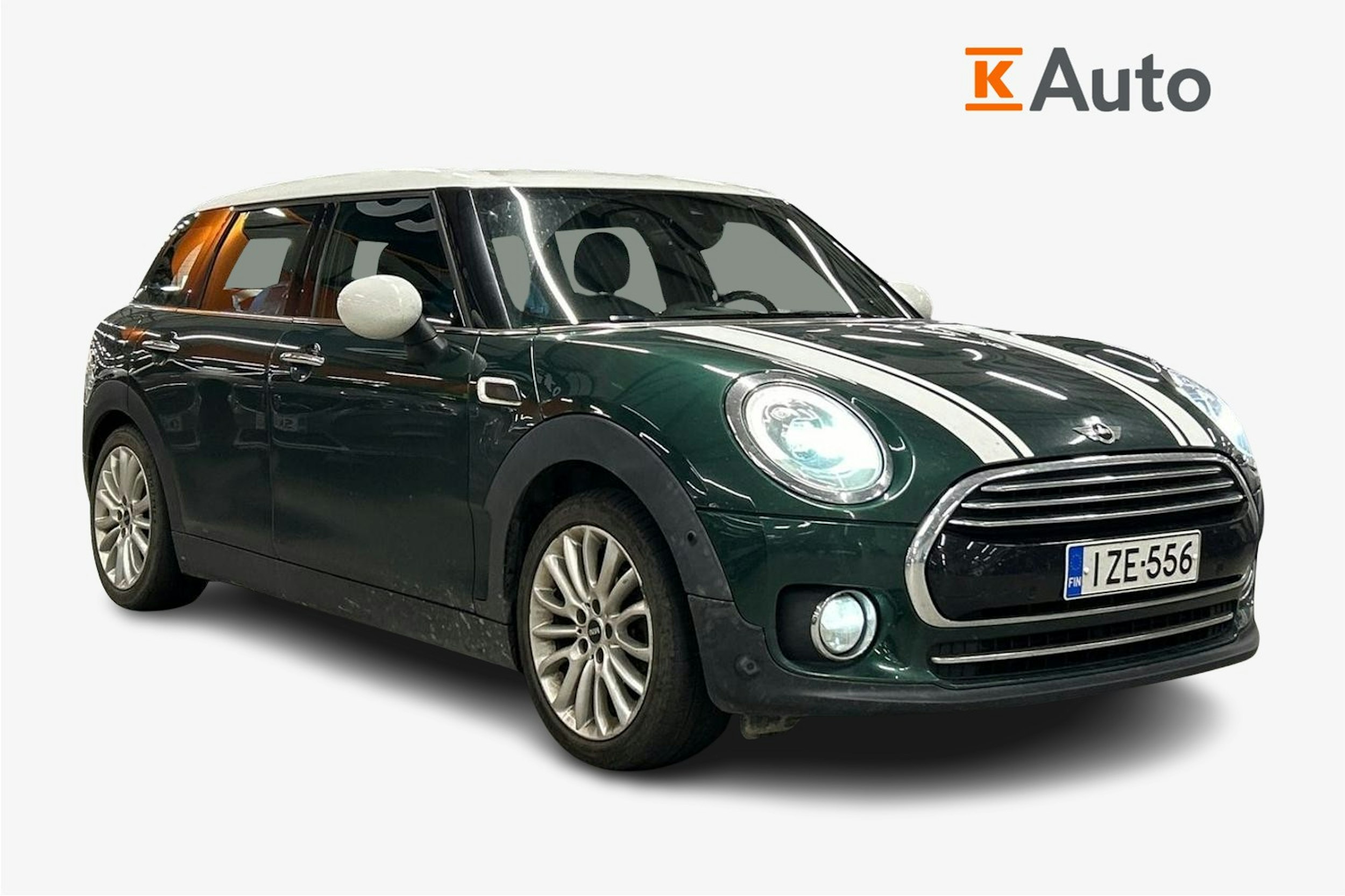 vihreä Mini Clubman 2016 kuva 1.