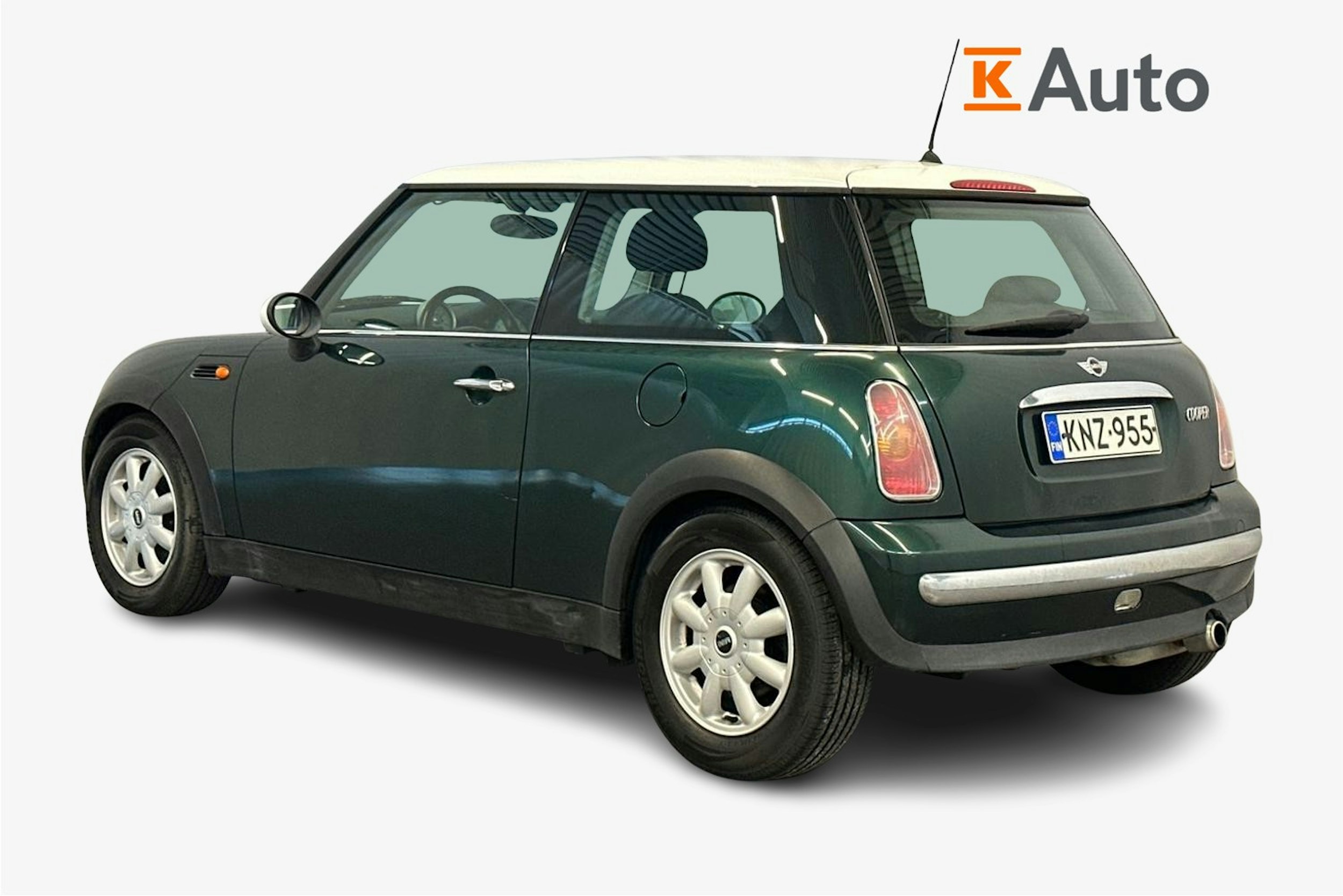 vihreä Mini Cooper 2004 kuva 2.