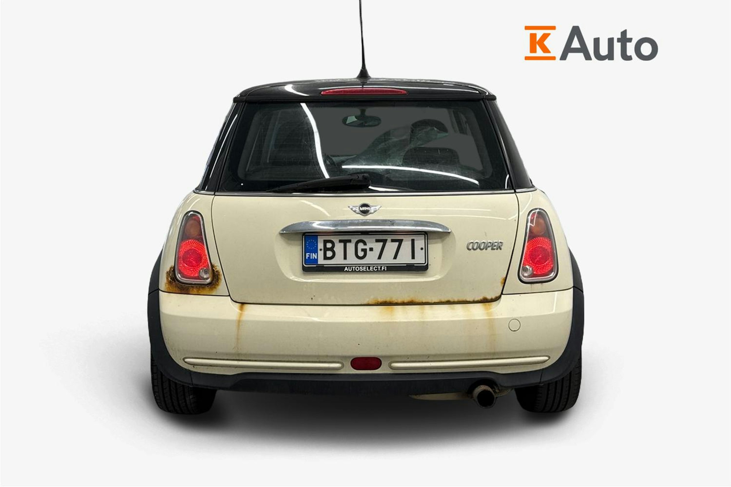 valkoinen Mini Cooper 2005 kuva 3.