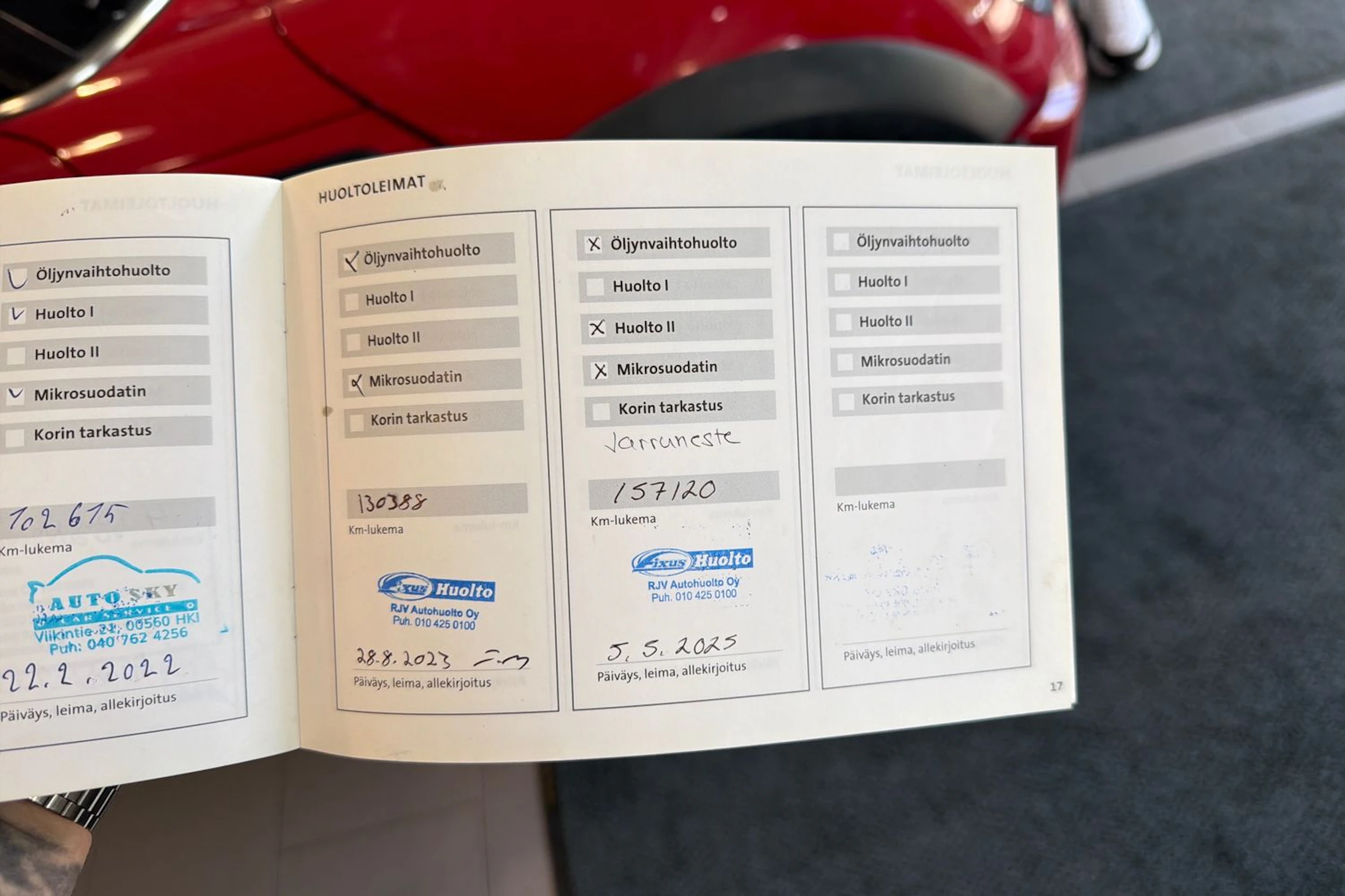 Punainen Mini Cooper 2006 kuva 27.
