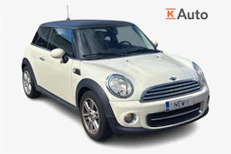 valkoinen Mini Cooper 2013 kuva 1.