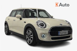 valkoinen Mini Cooper 2020 kuva 1.
