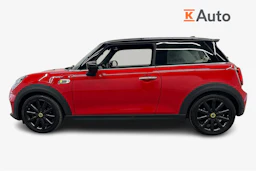 punainen Mini Cooper SE 2021 kuva 7.