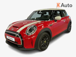 punainen Mini Cooper 2023 kuva 1.