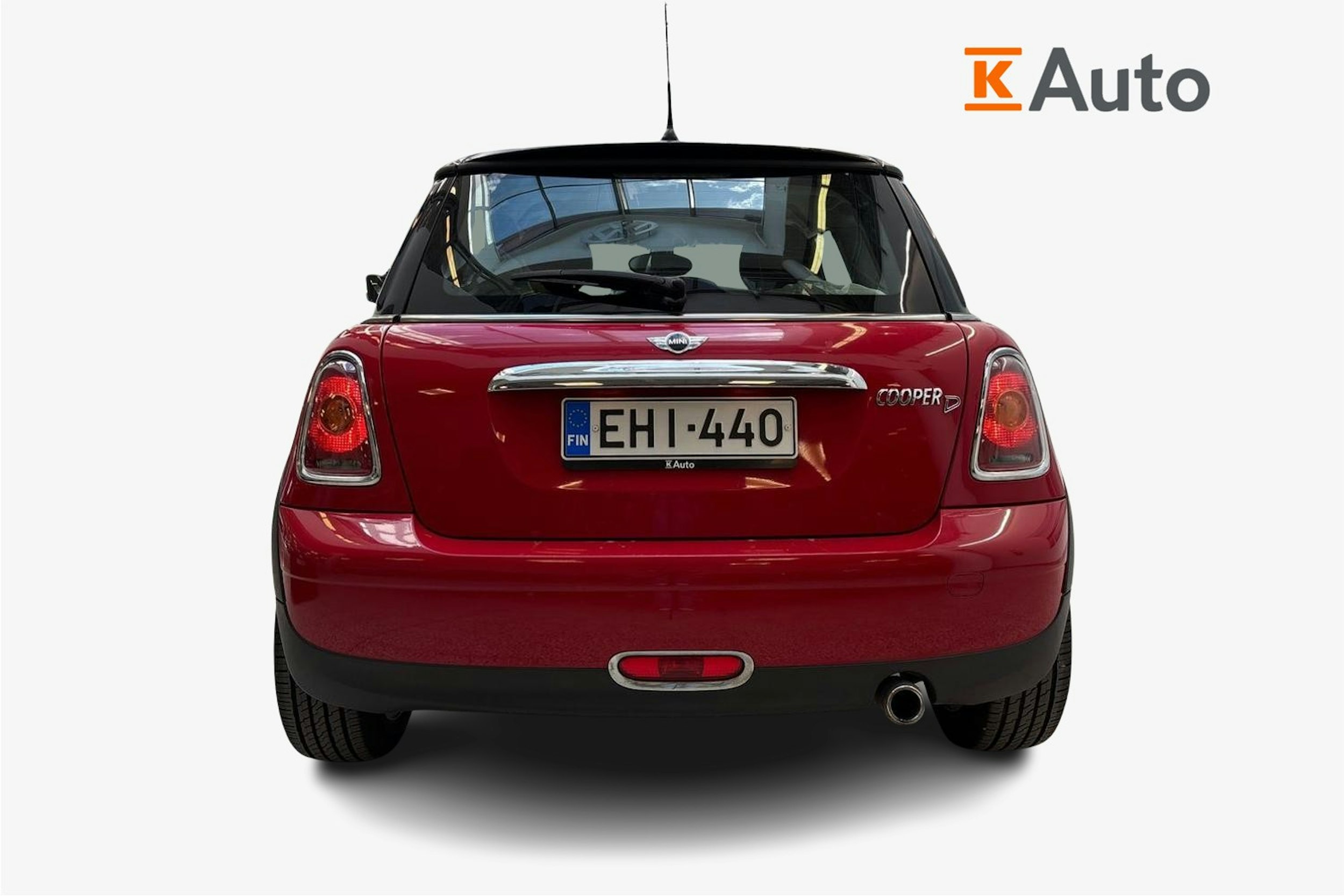 punainen Mini Cooper D 2009 kuva 3.