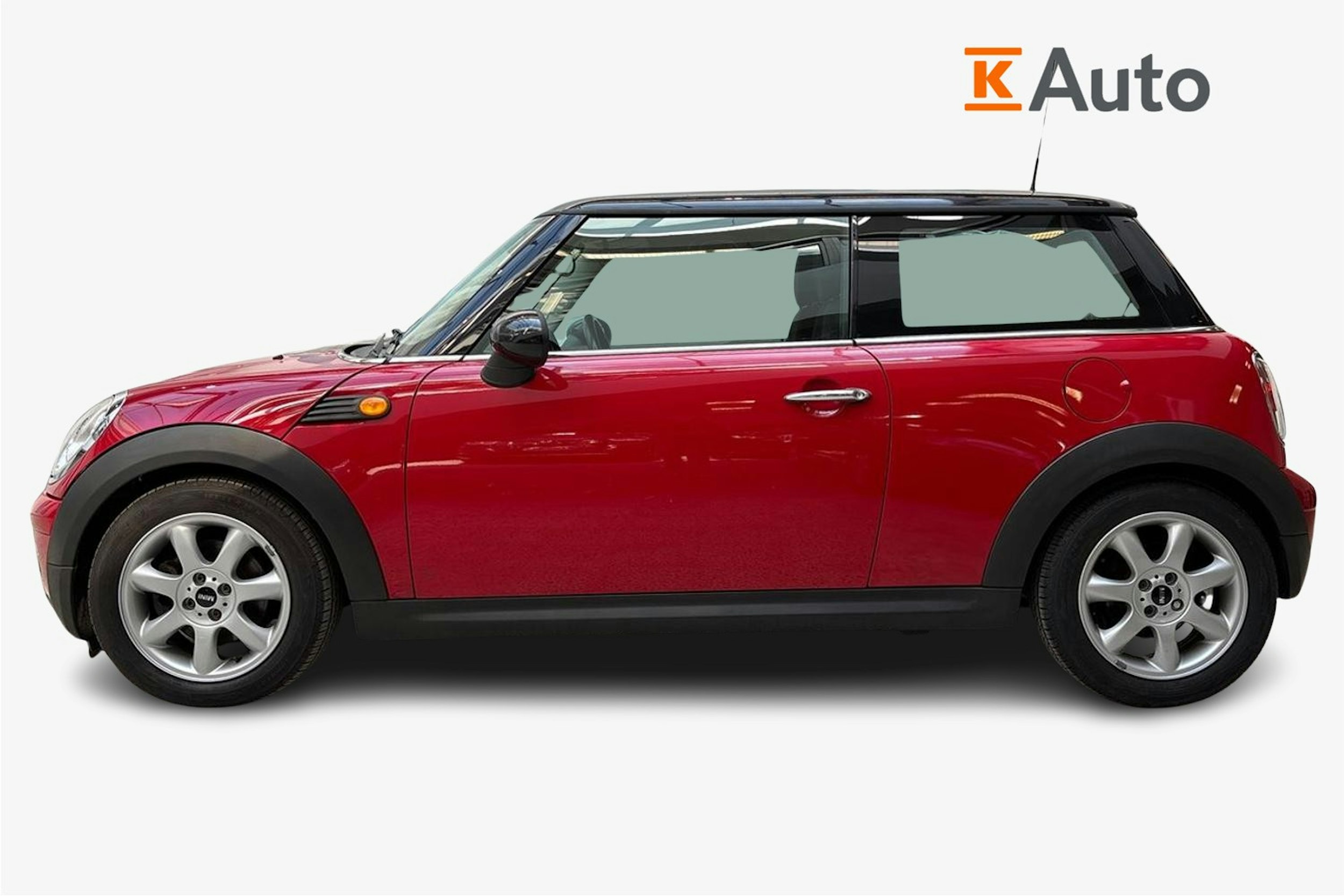 punainen Mini Cooper D 2009 kuva 6.