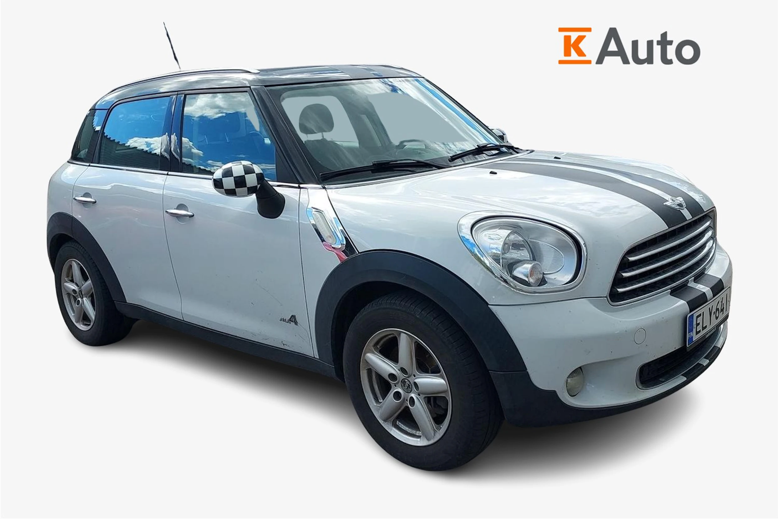 valkoinen Mini Cooper D 2011 kuva 1.
