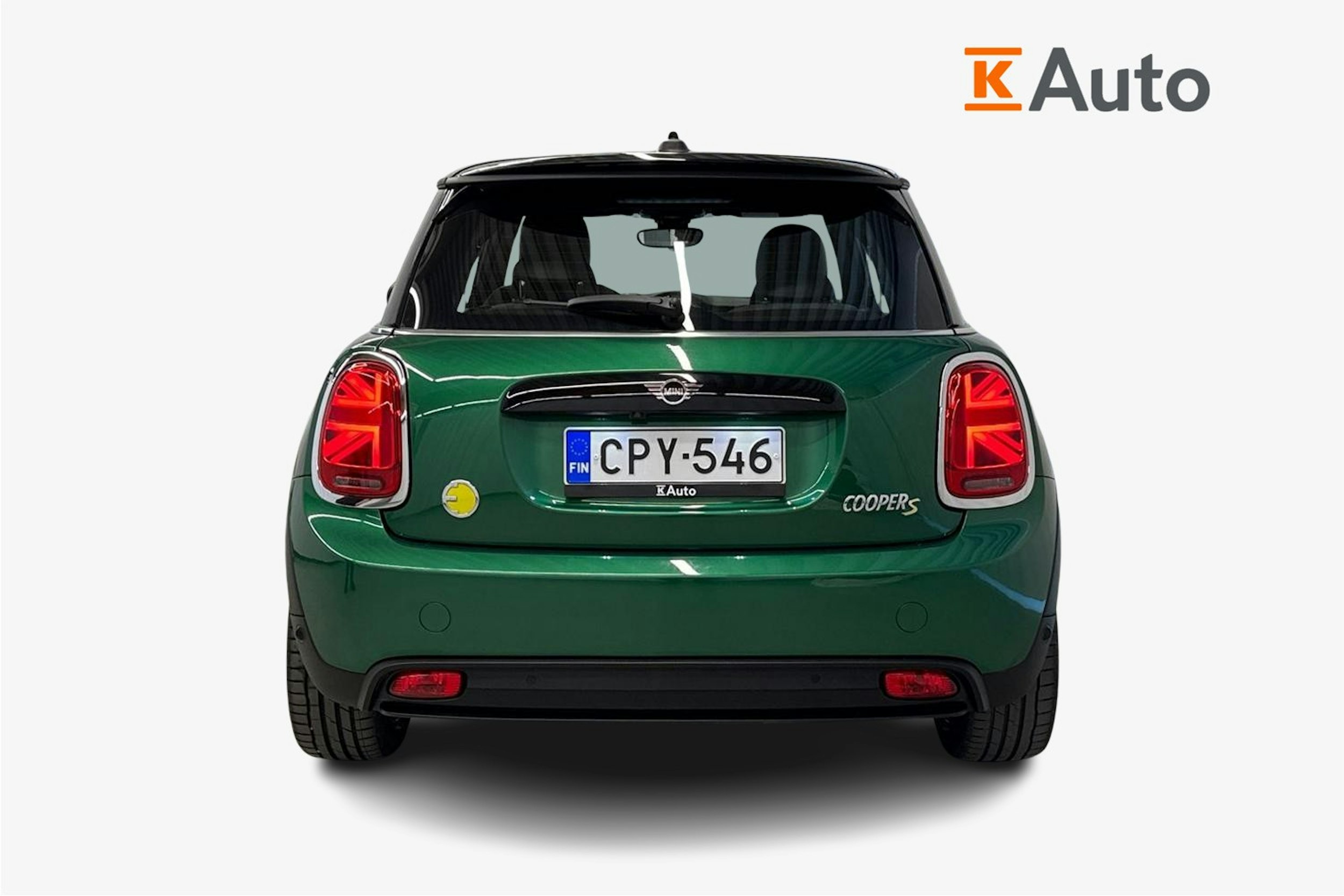 met. vihreä Mini Cooper SE 2022 kuva 3.