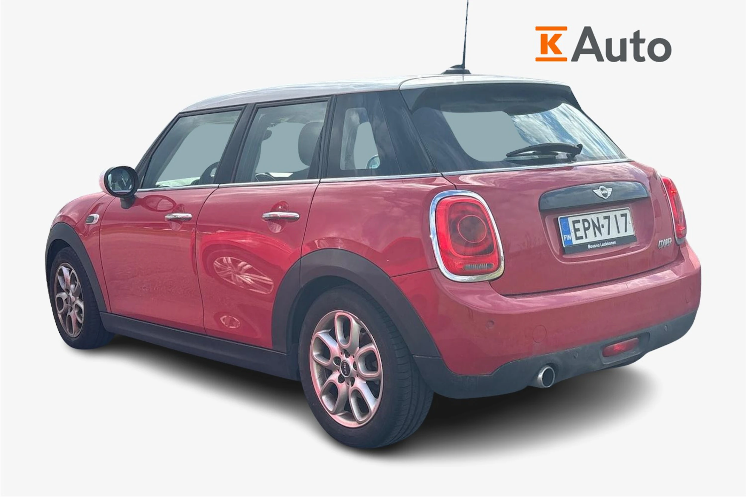 Punainen Mini Hatchback 2018 kuva 2.
