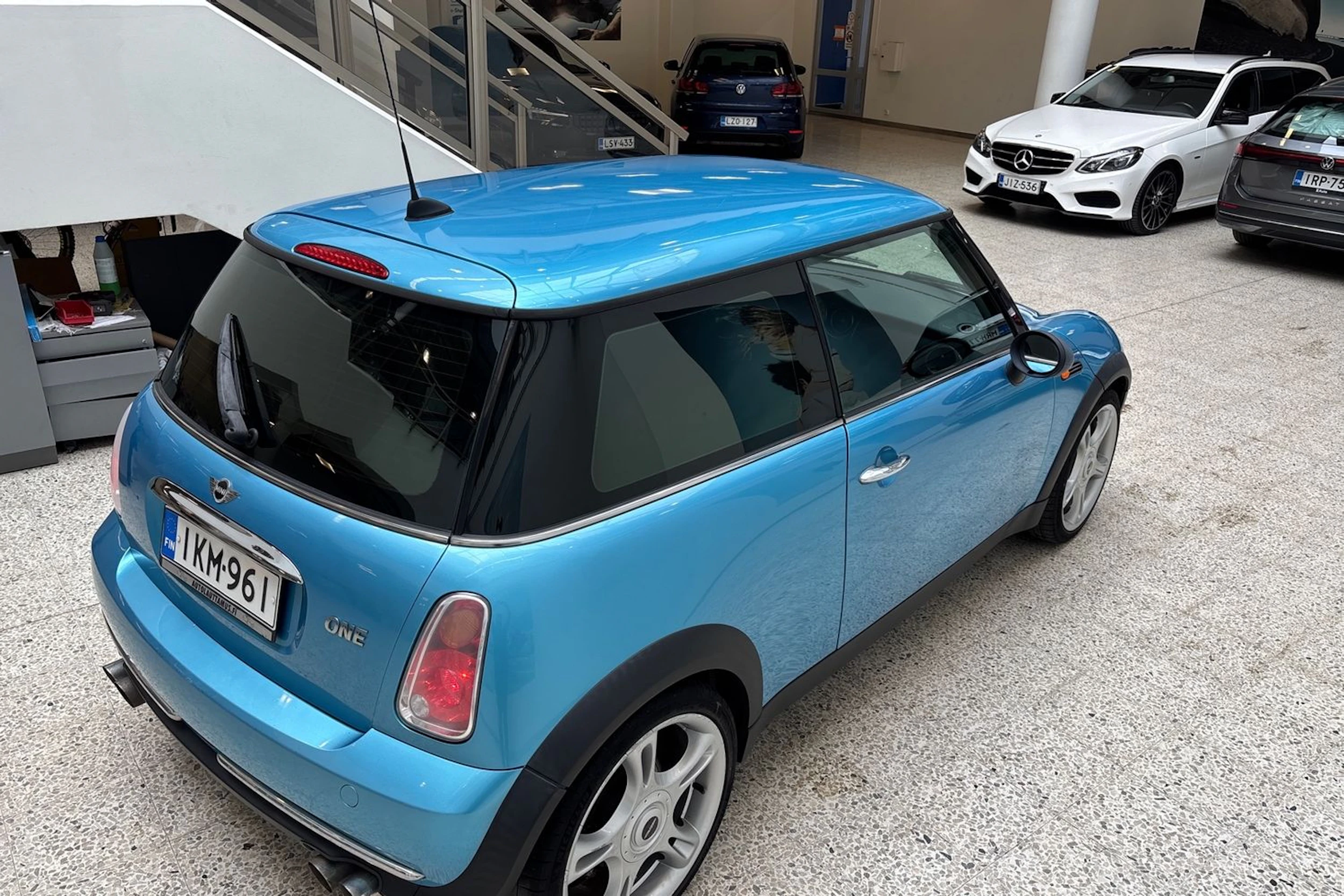 sininen Mini One 2005 kuva 13.