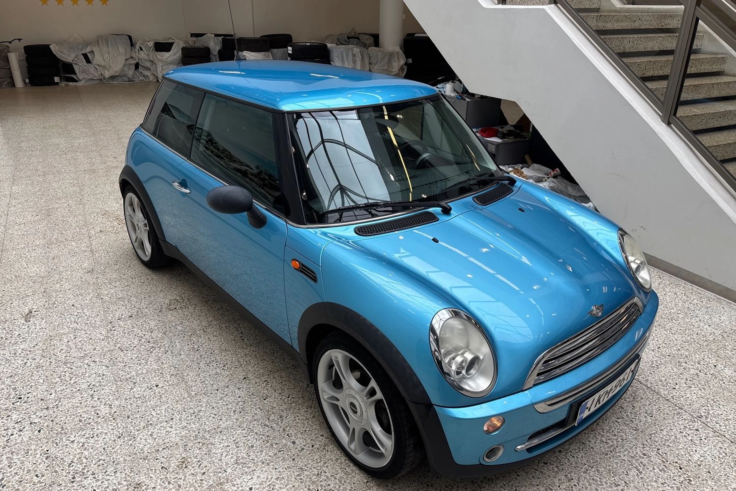 sininen Mini One 2005 kuva 14.