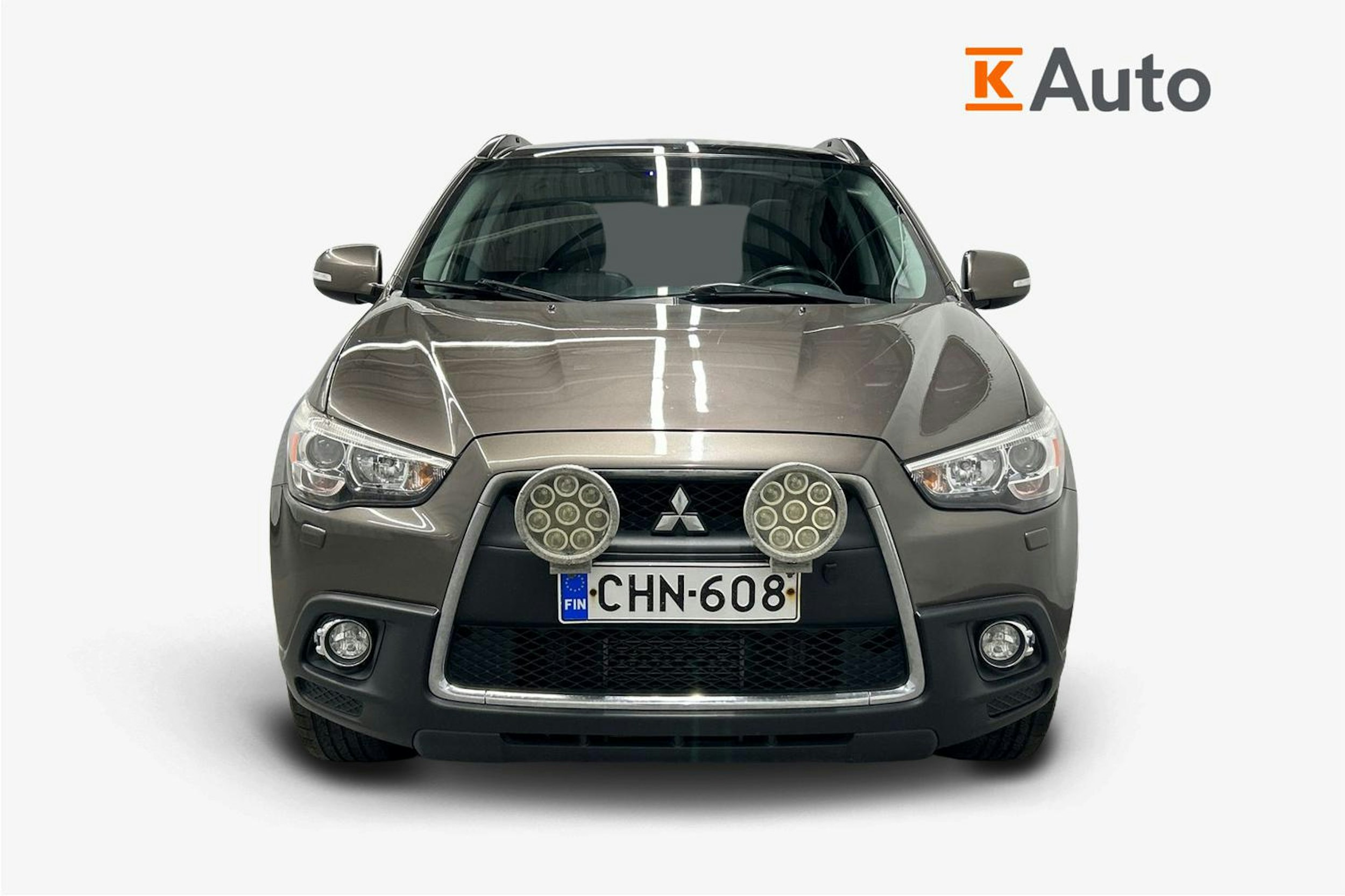 ruskea (beige) Mitsubishi ASX 2010 kuva 5.