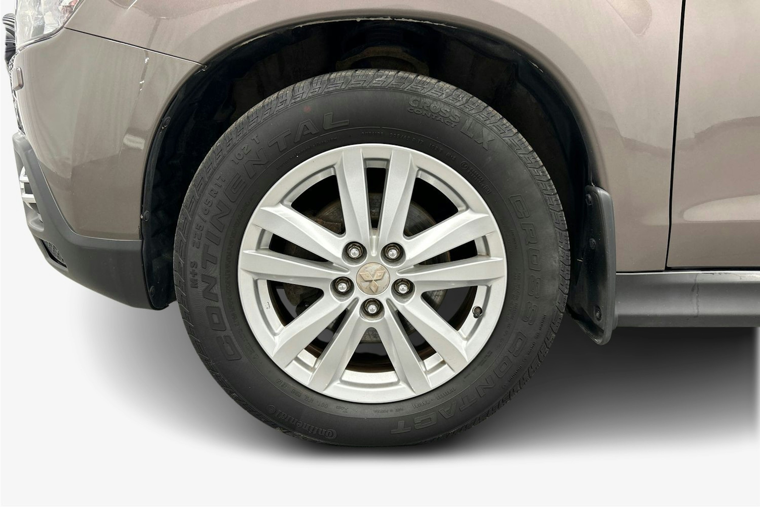 ruskea (beige) Mitsubishi ASX 2010 kuva 11.