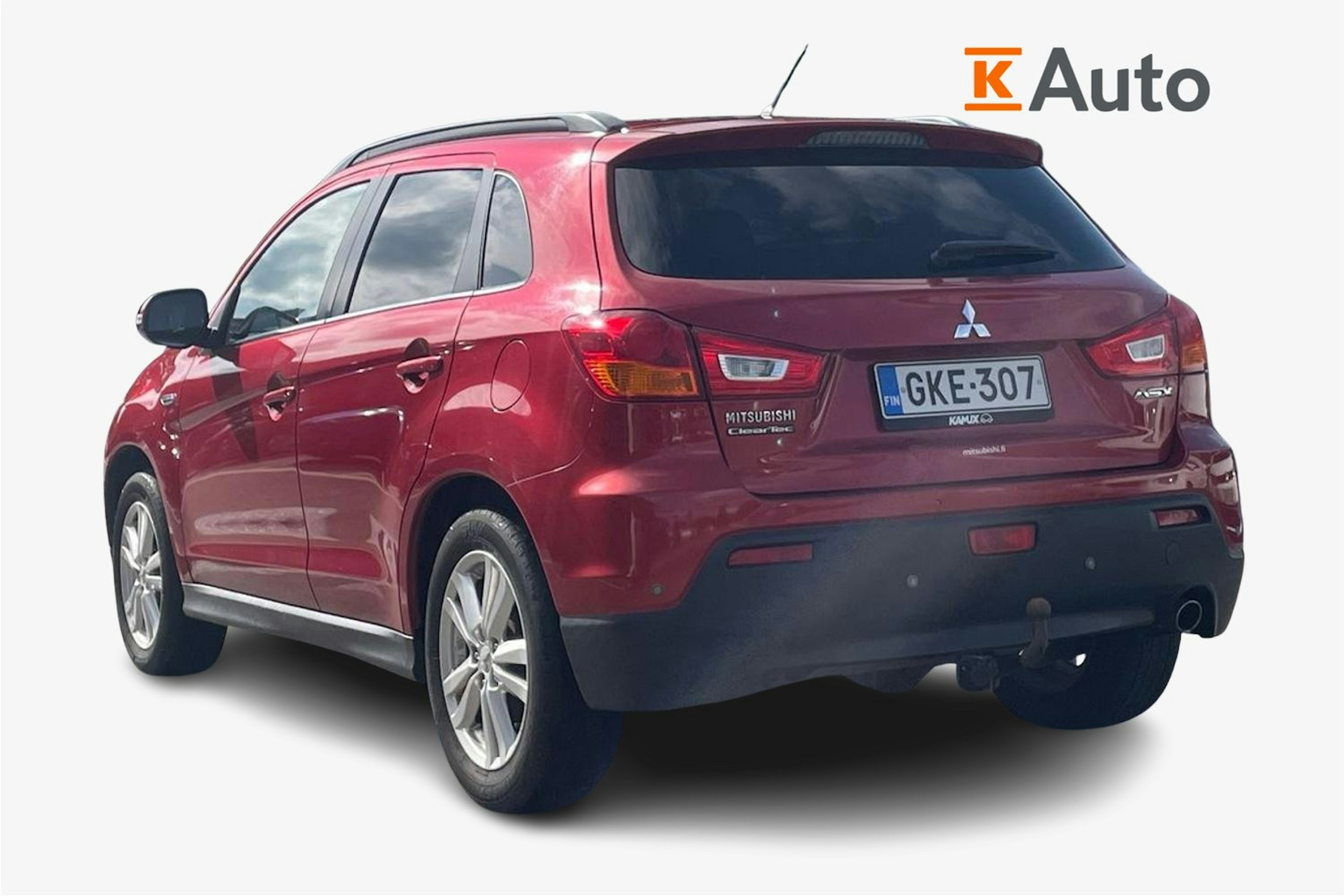 met. punainen Mitsubishi ASX 2012 kuva 2.