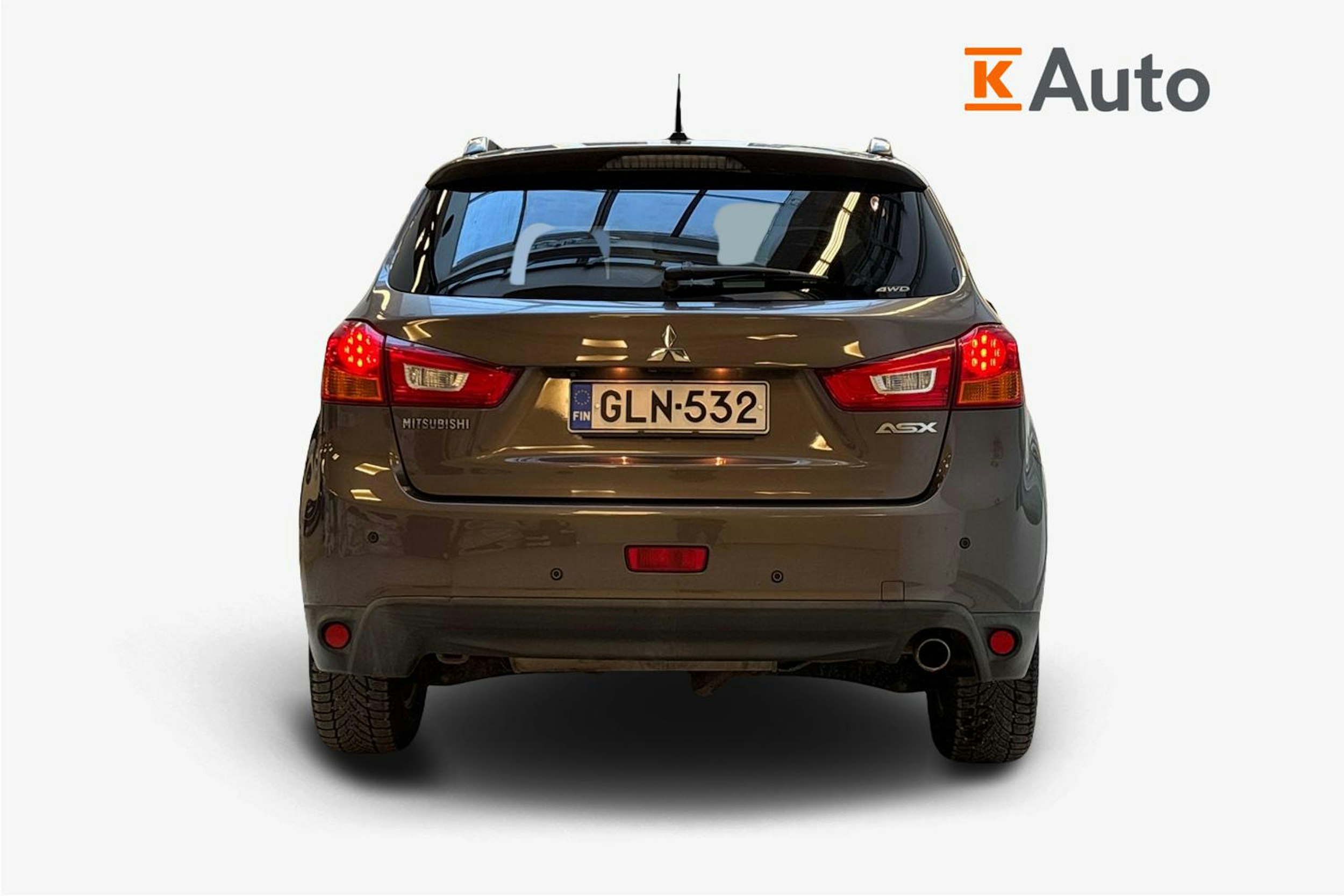 ruskea (beige) Mitsubishi ASX 2015 kuva 3.