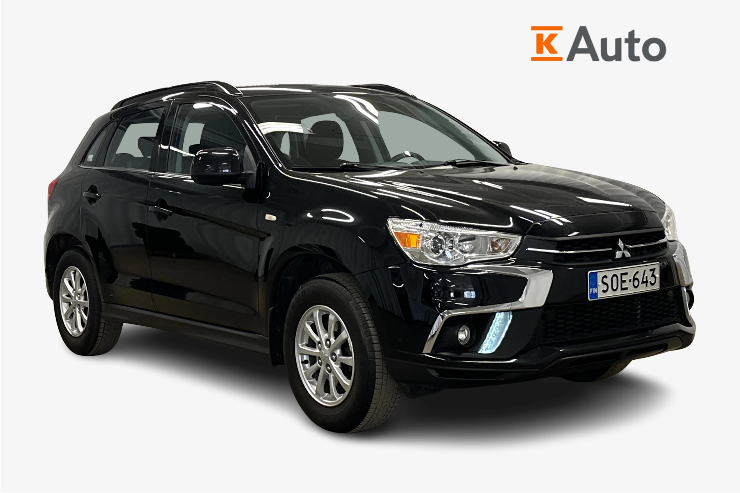 musta Mitsubishi ASX 2018 kuva 1.