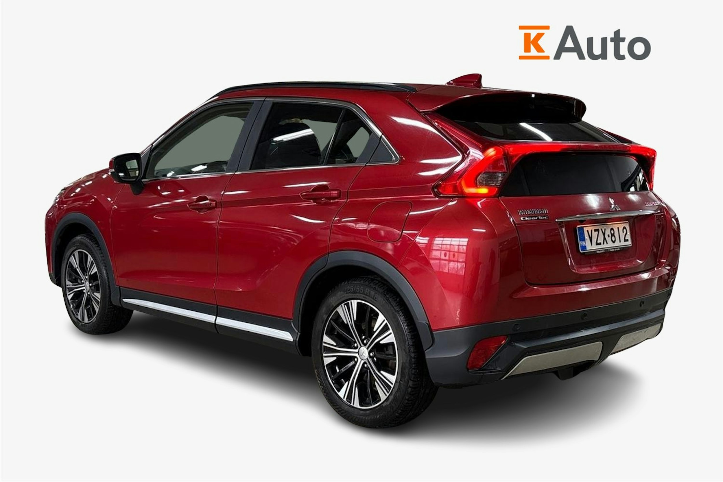 punainen Mitsubishi Eclipse Cross 2018 kuva 2.