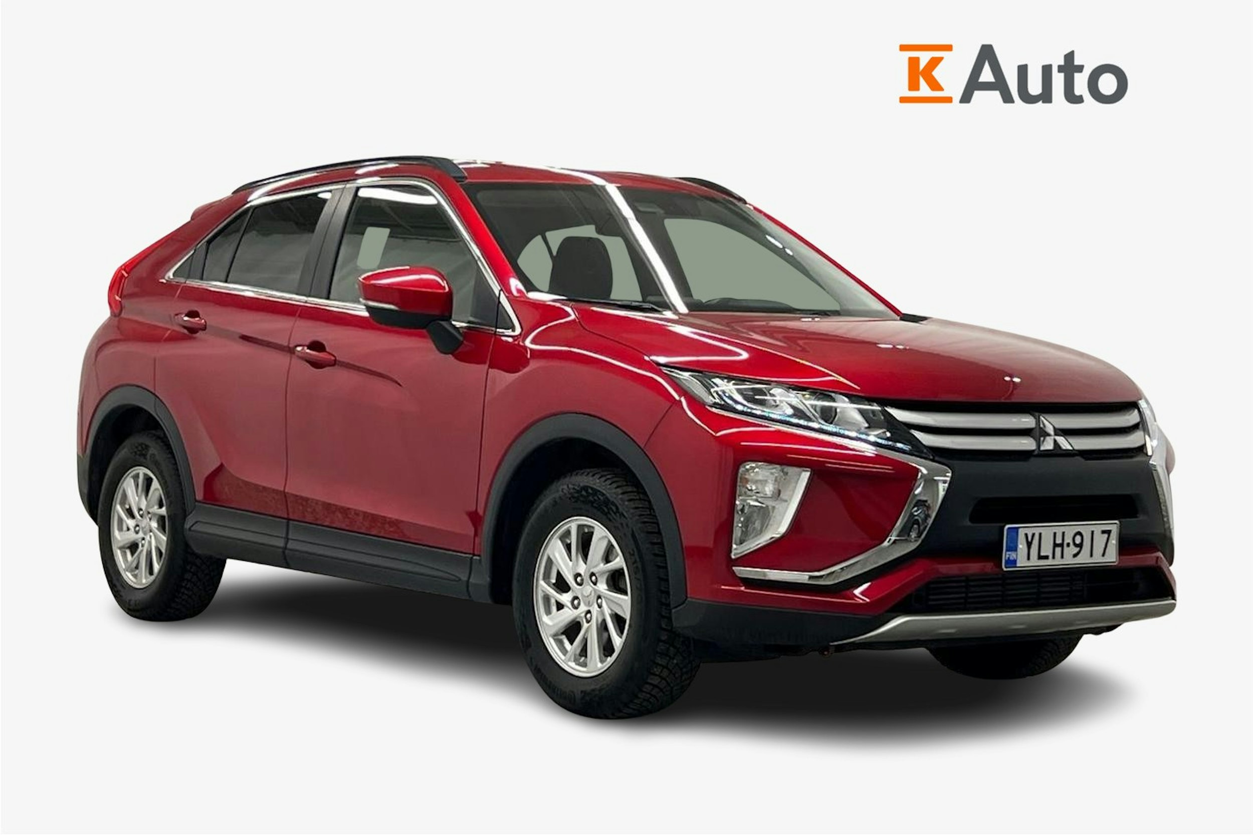 punainen Mitsubishi Eclipse Cross 2019 kuva 1.