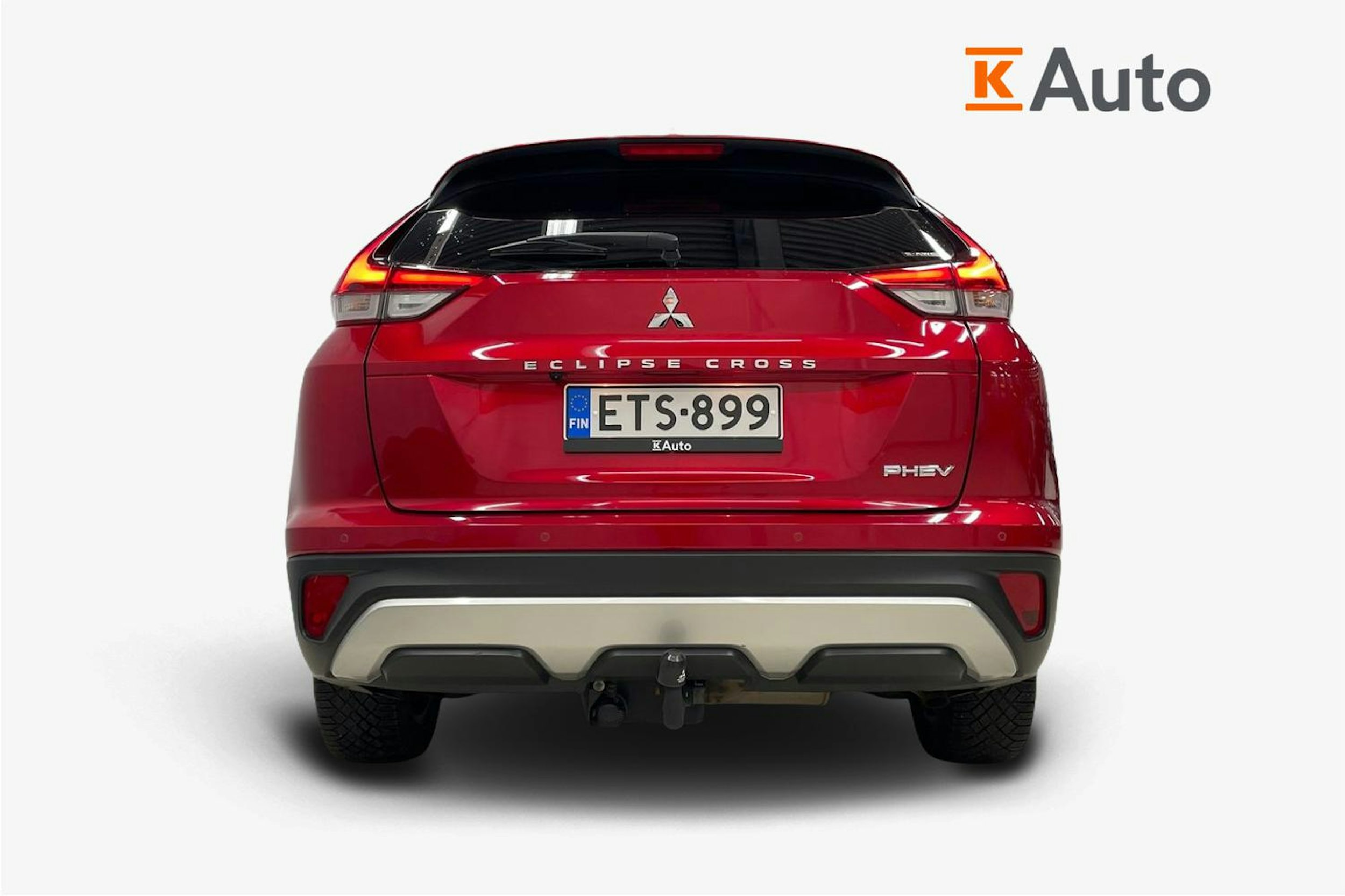 punainen Mitsubishi Eclipse Cross 2021 kuva 3.