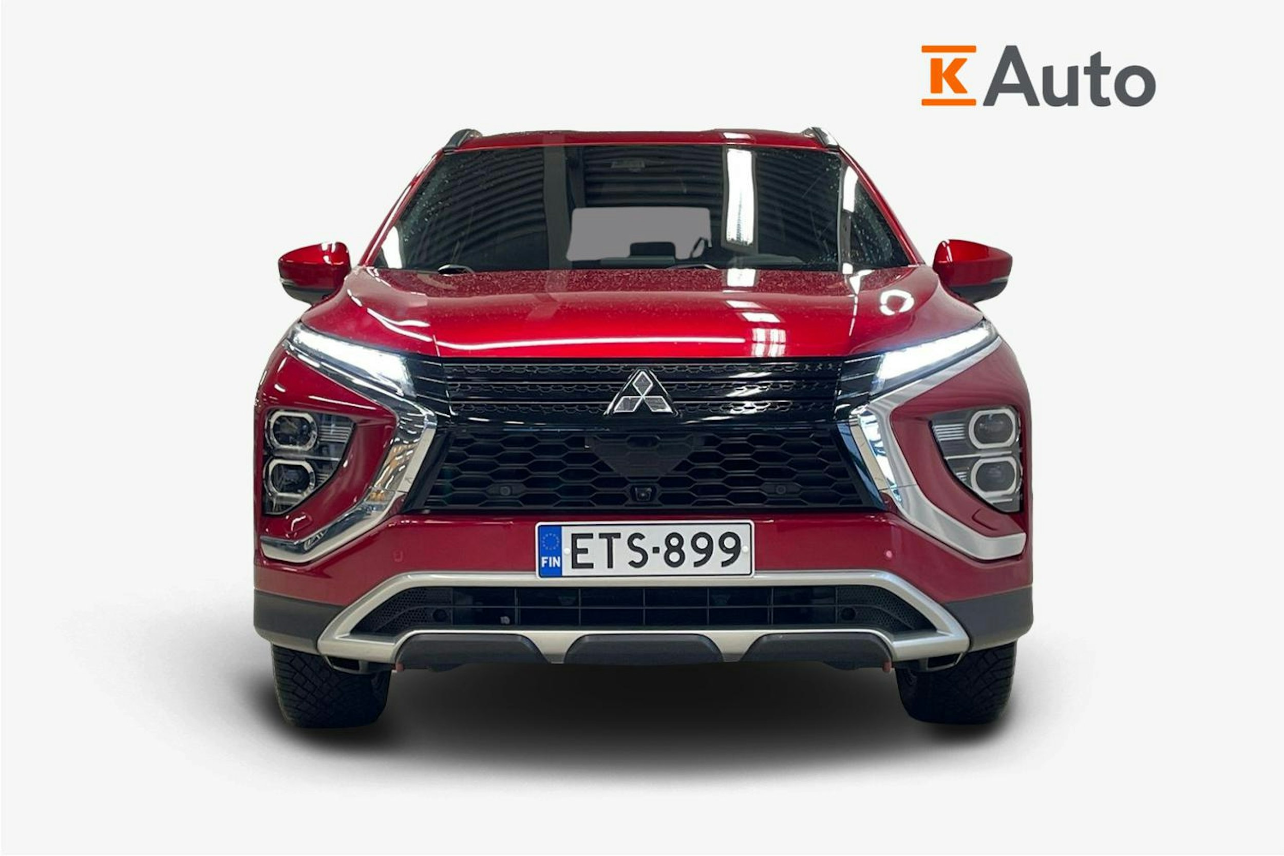 punainen Mitsubishi Eclipse Cross 2021 kuva 4.