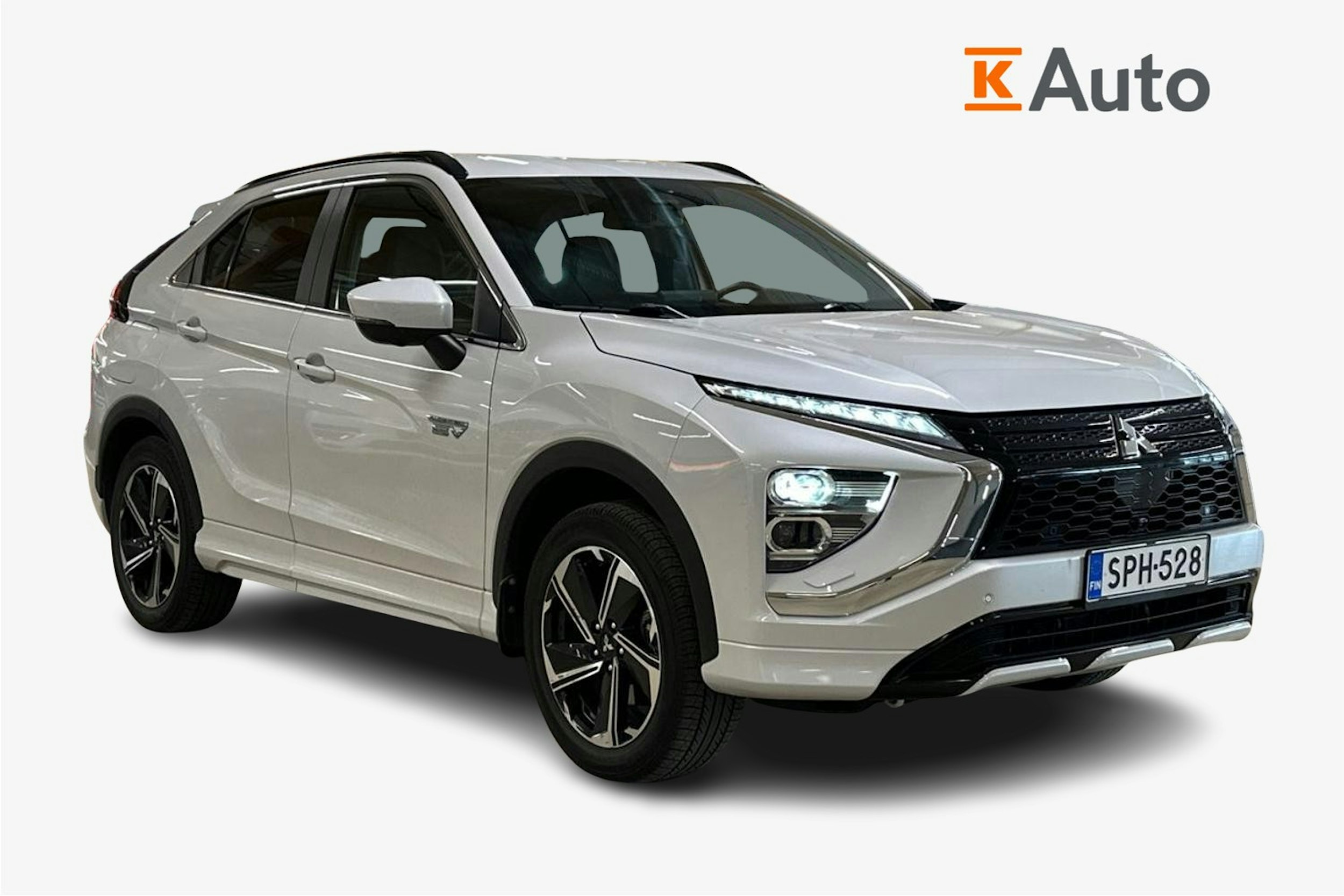 valkoinen Mitsubishi Eclipse Cross 2023 kuva 1.