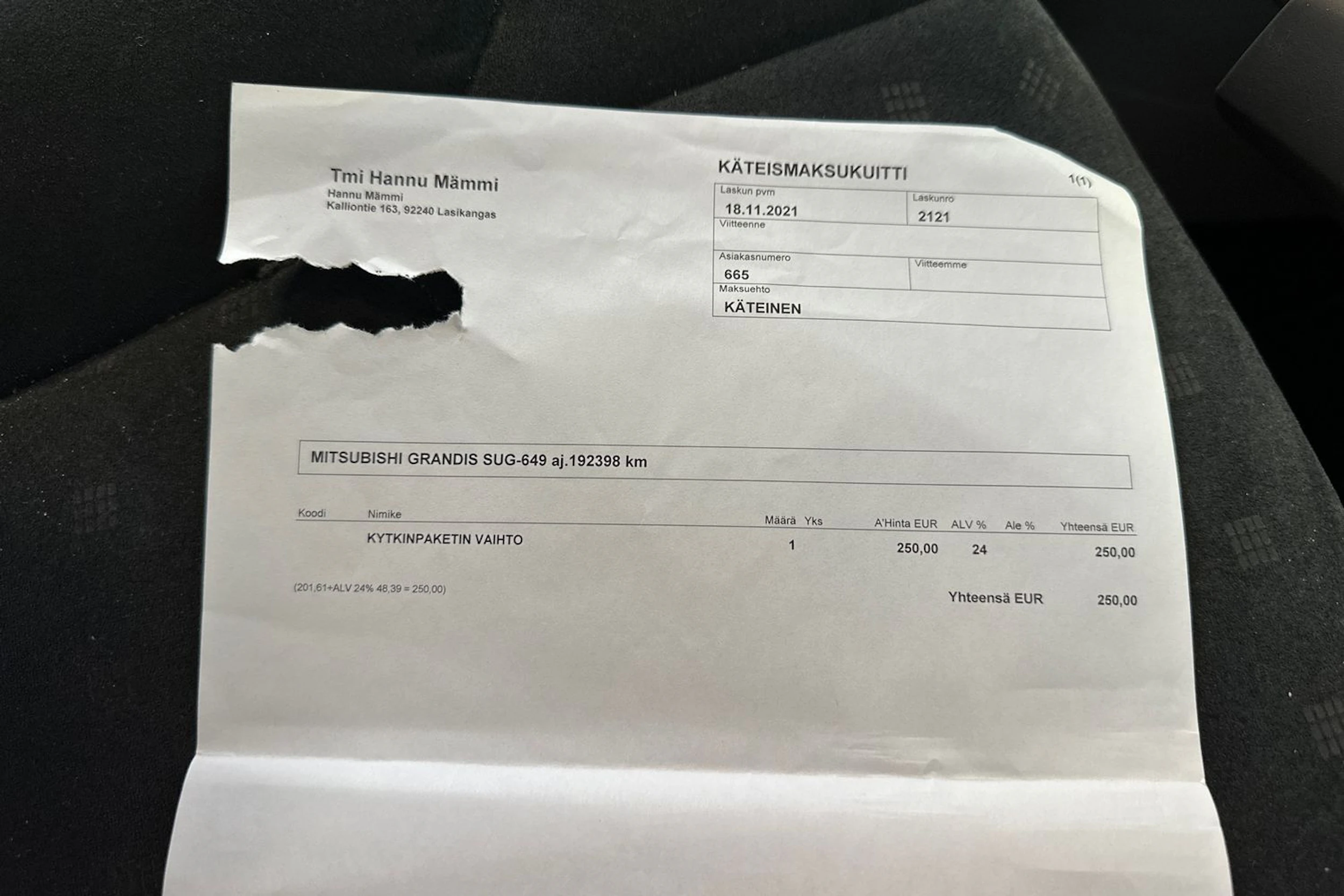 harmaa Mitsubishi Grandis 2004 kuva 29.